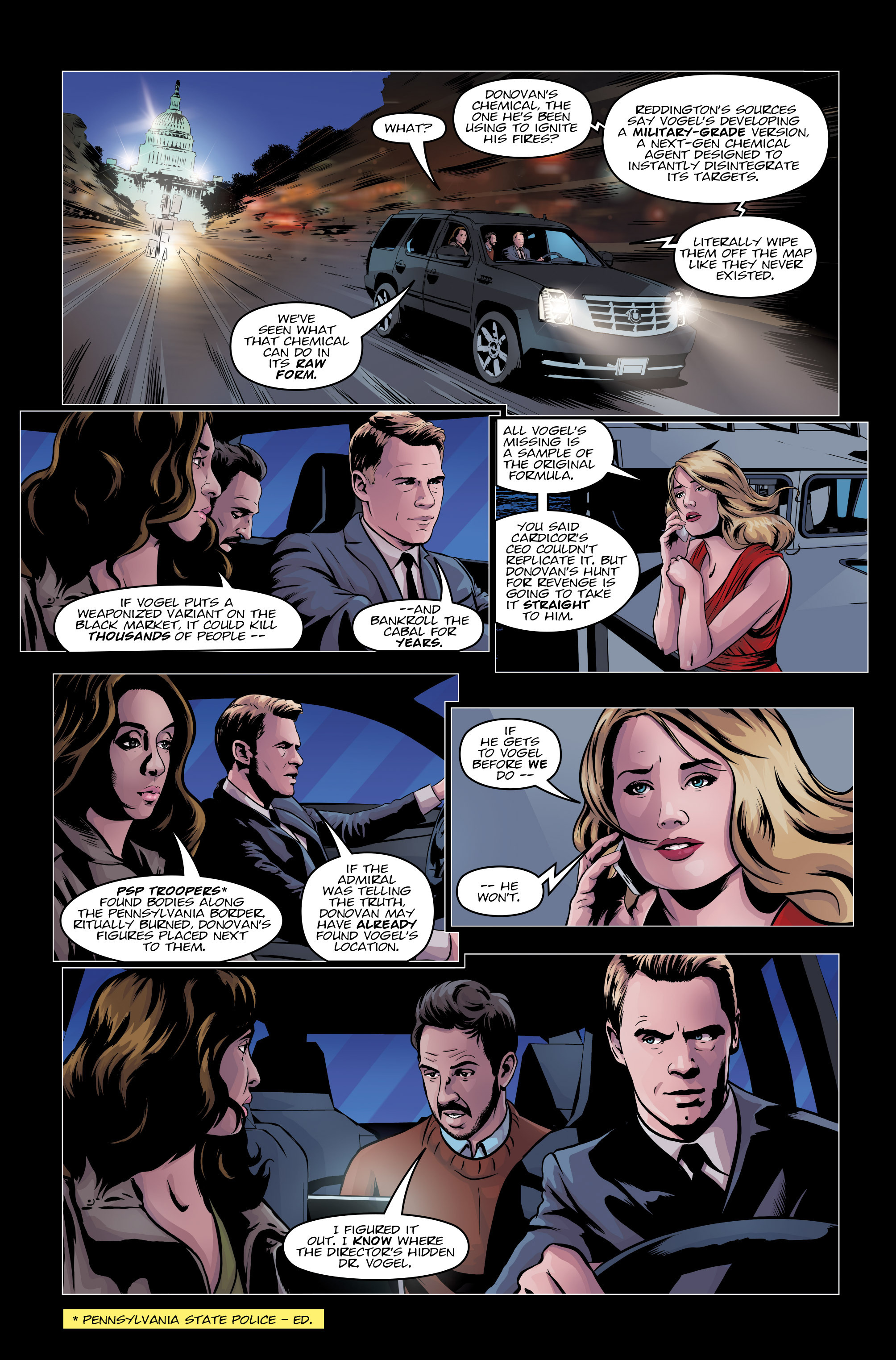 Read online The Blacklist comic -  Issue #10 - 6