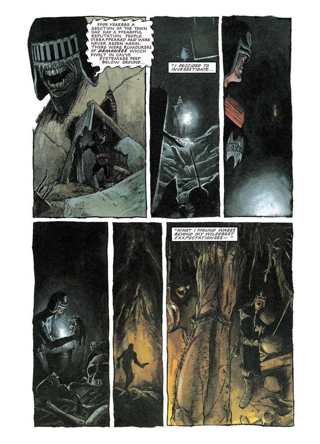 Read online Judge Death comic -  Issue # TPB Young Death - Boyhood of a Superfiend - 63
