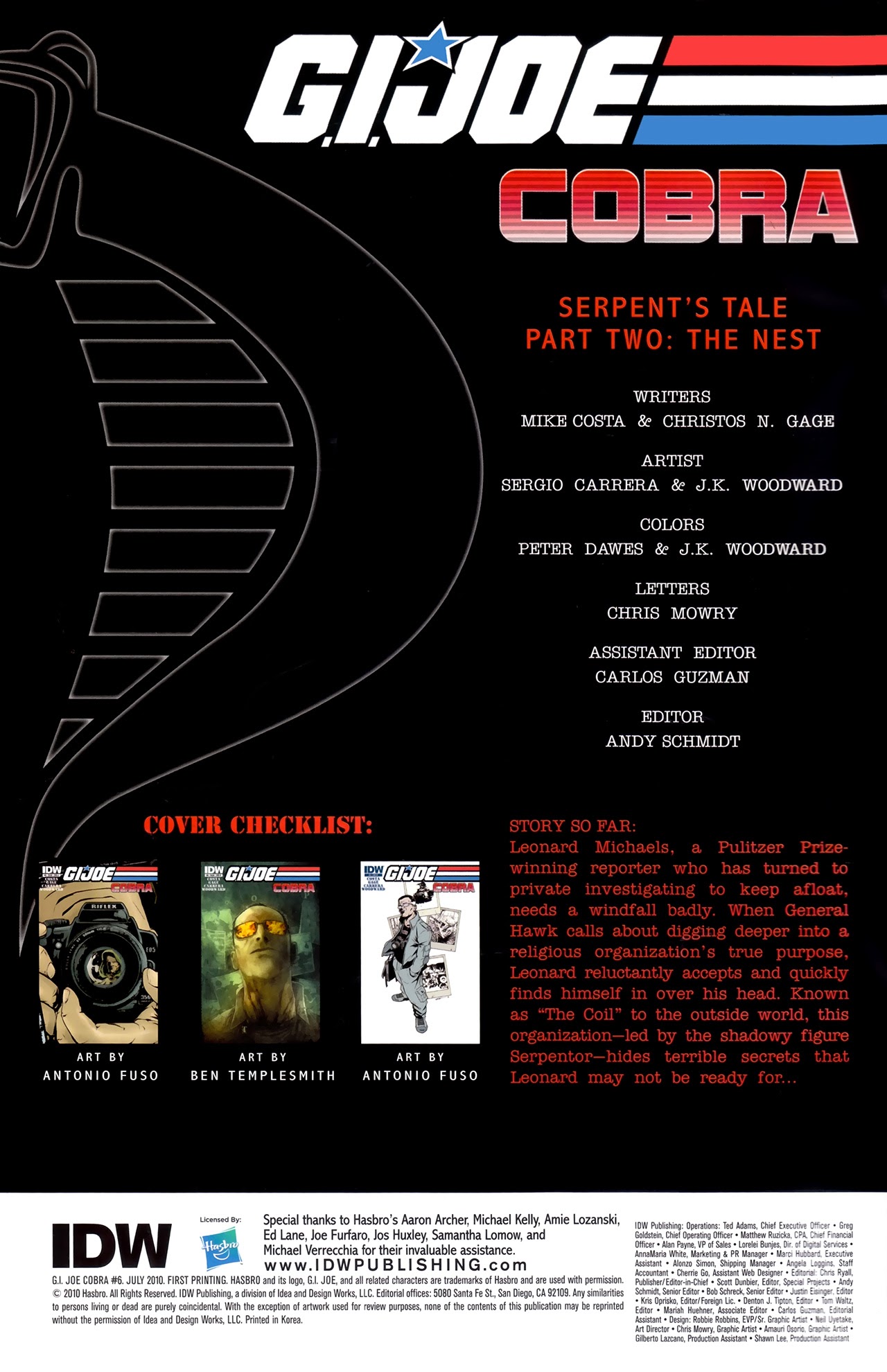 G.I. Joe Cobra (2010) Issue #6 #6 - English 3