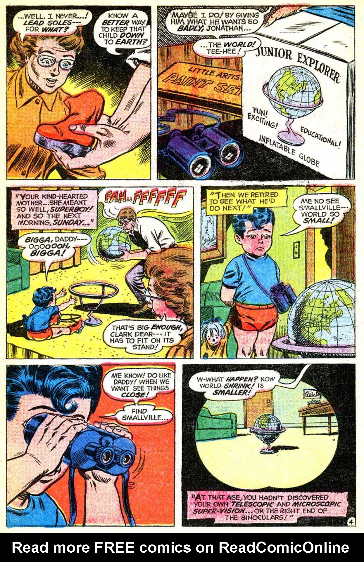 Read online Superboy (1949) comic -  Issue #167 - 5