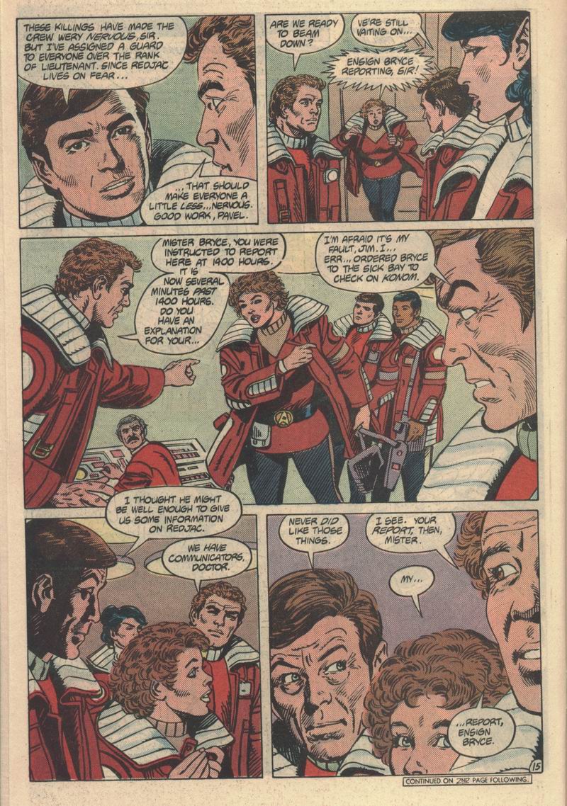 Read online Star Trek (1984) comic -  Issue #22 - 16