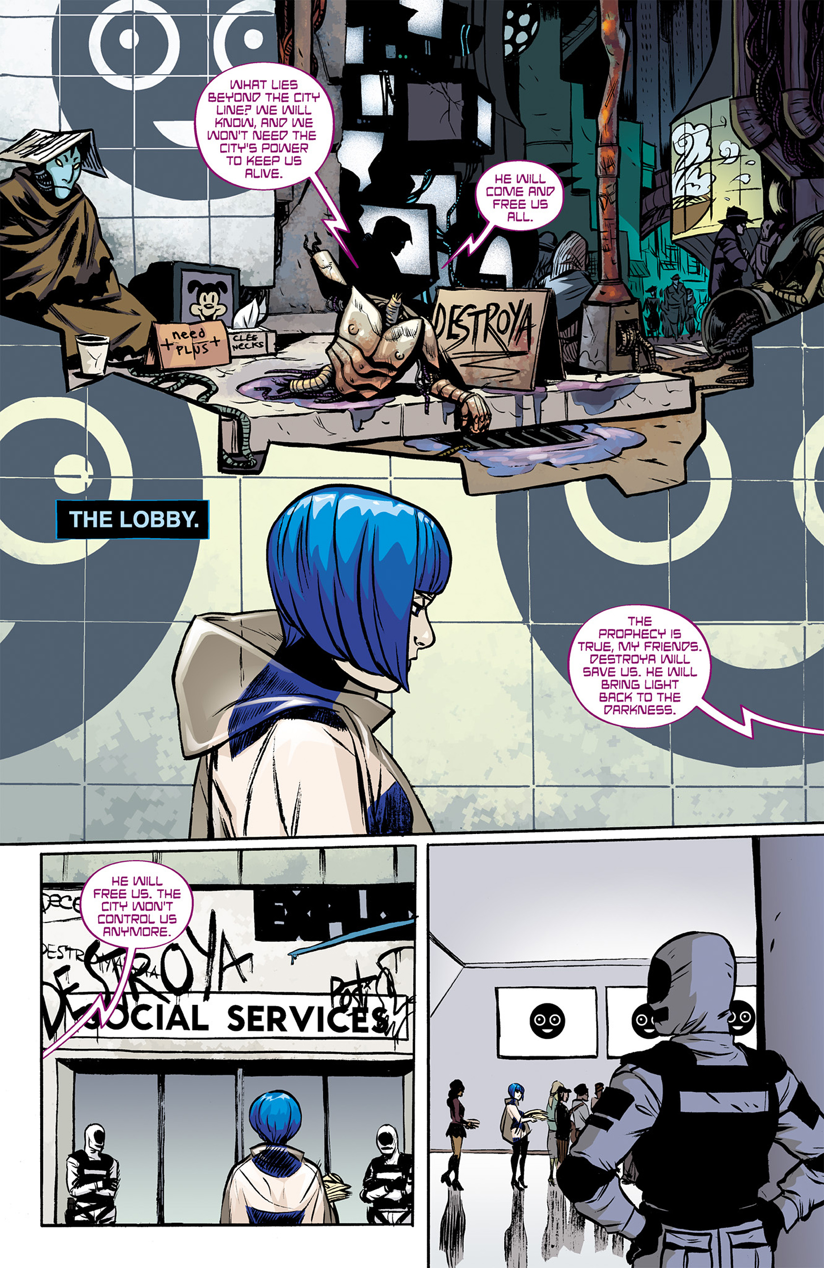 Read online The True Lives Of The Fabulous Killjoys comic -  Issue #2 - 9