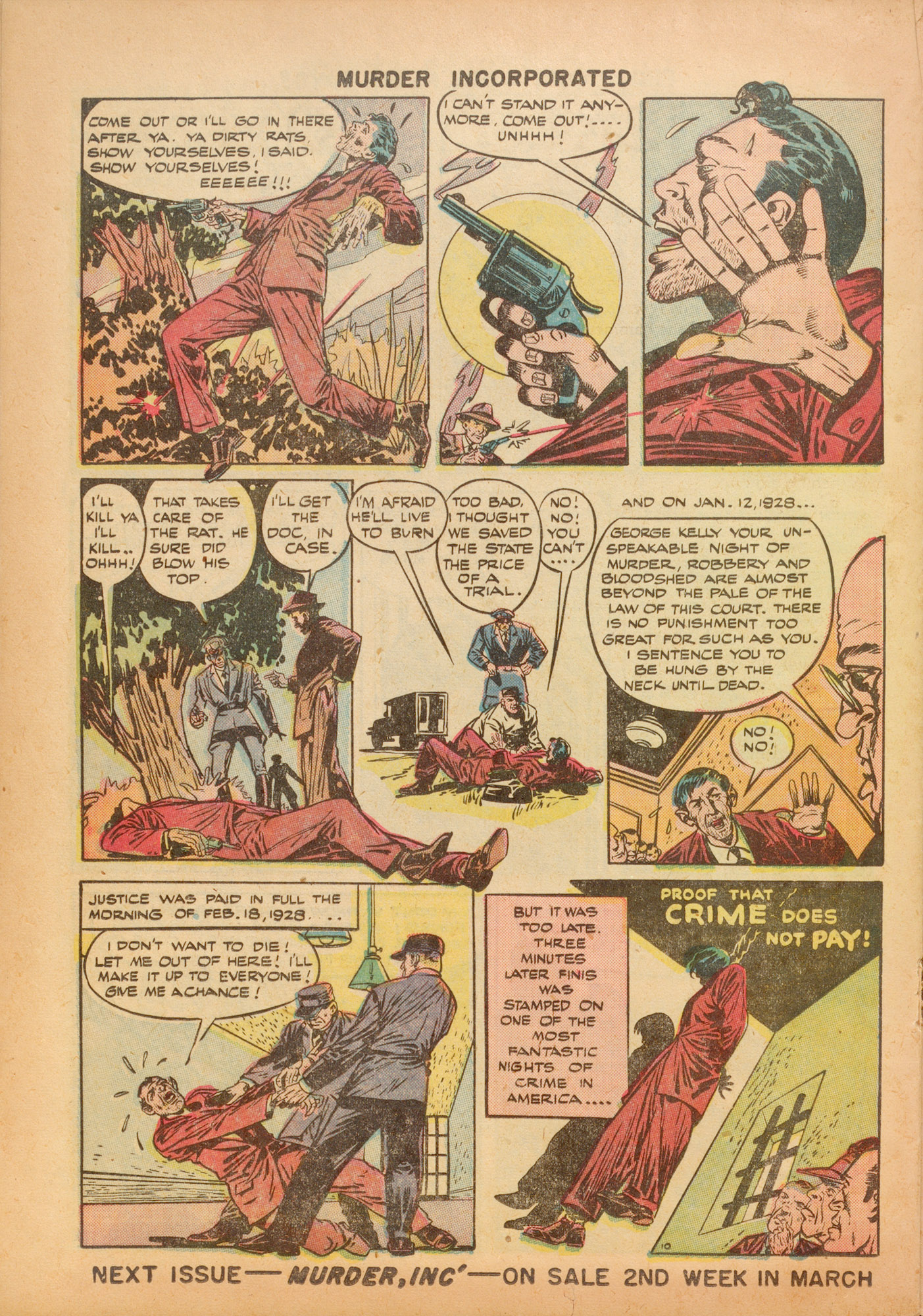 Read online Murder Incorporated (1948) comic -  Issue #2 - 22