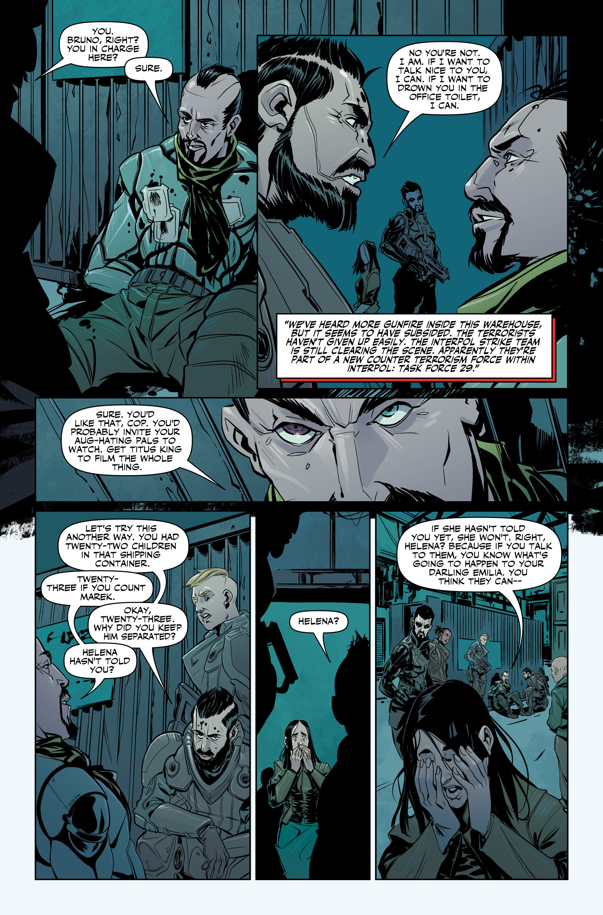 Read online Deus Ex: Children's Crusade comic -  Issue #1 - 22