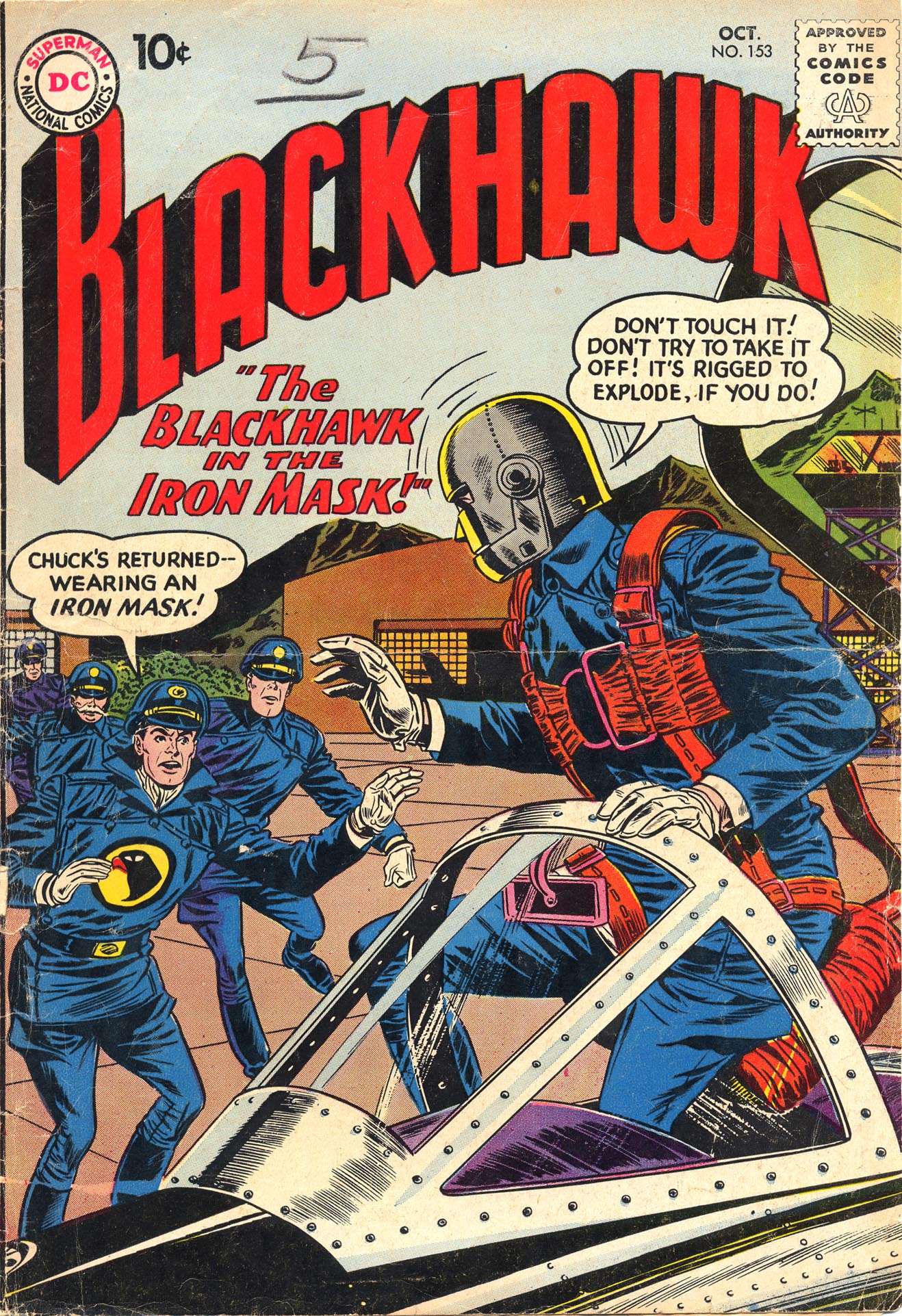 Read online Blackhawk (1957) comic -  Issue #153 - 2