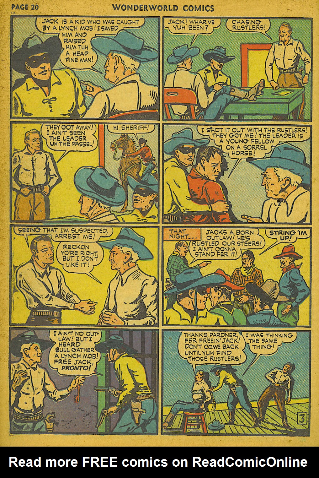 Read online Wonderworld Comics comic -  Issue #25 - 21
