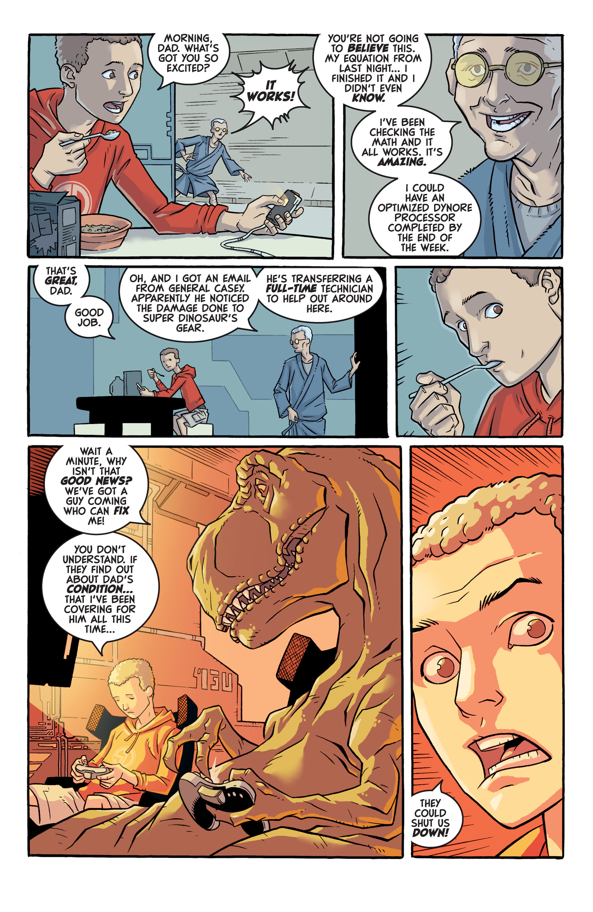 Read online Super Dinosaur (2011) comic -  Issue #1 - 14