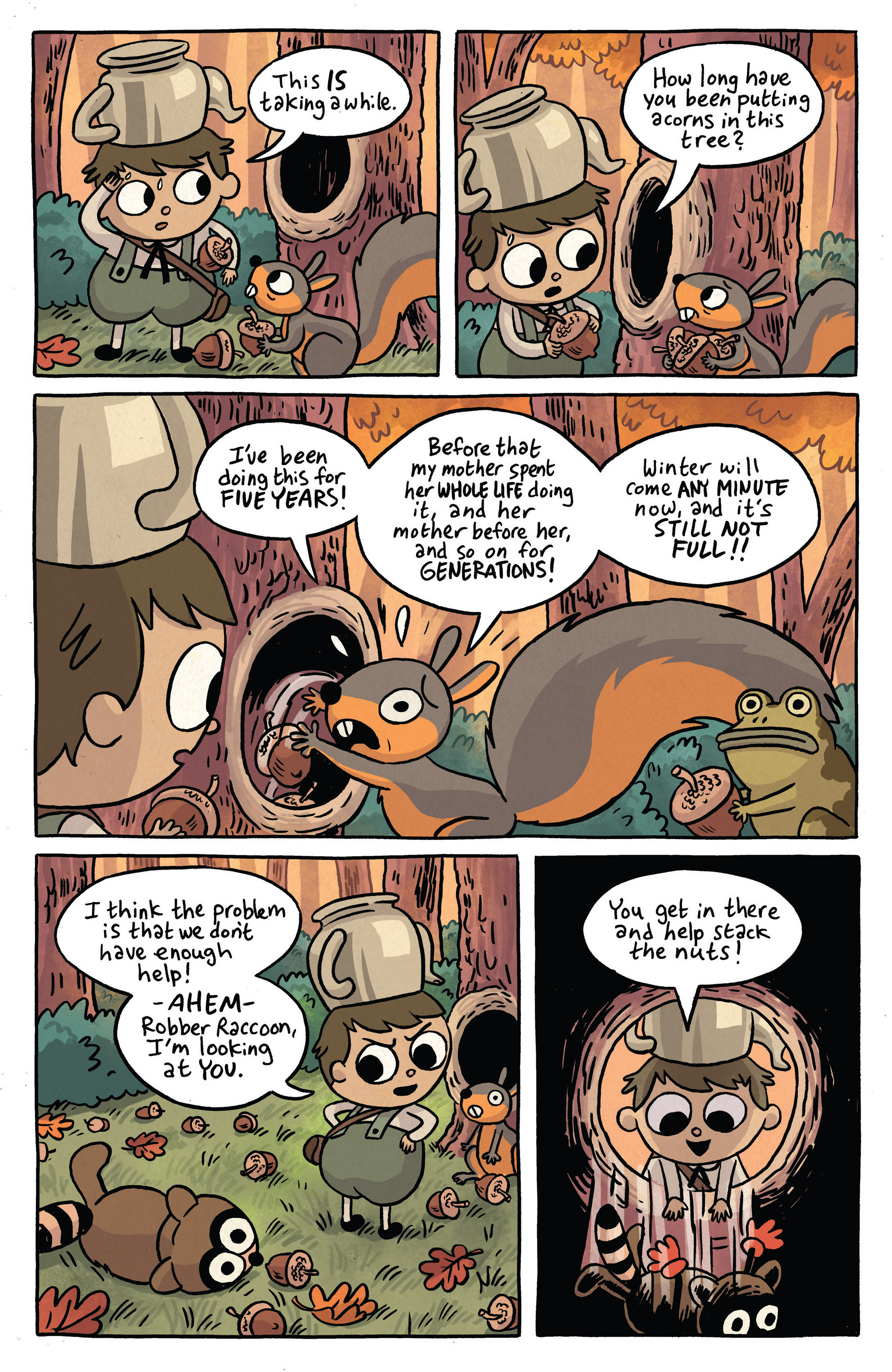 Read online Over the Garden Wall (2016) comic -  Issue #2 - 7