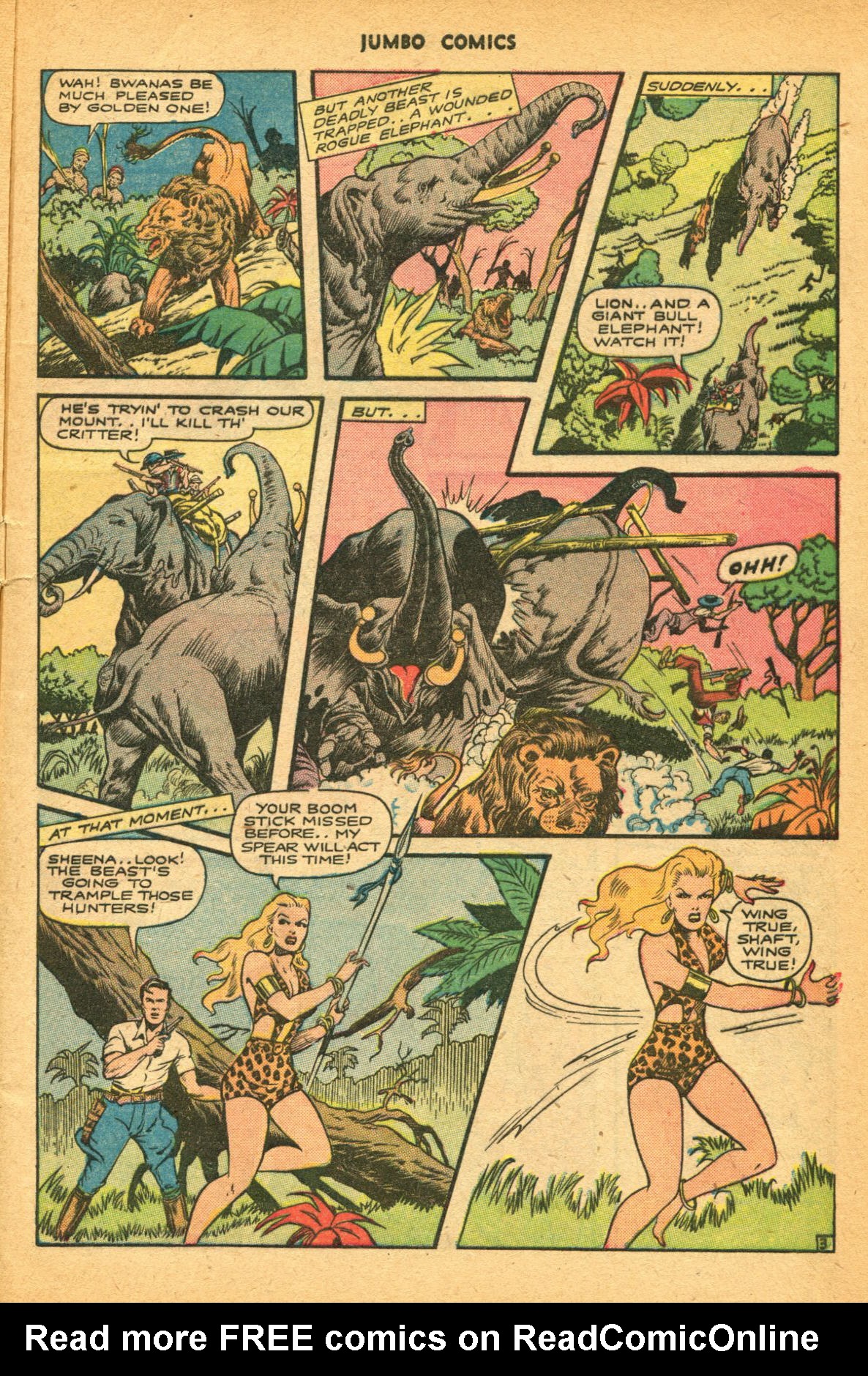 Read online Jumbo Comics comic -  Issue #77 - 5