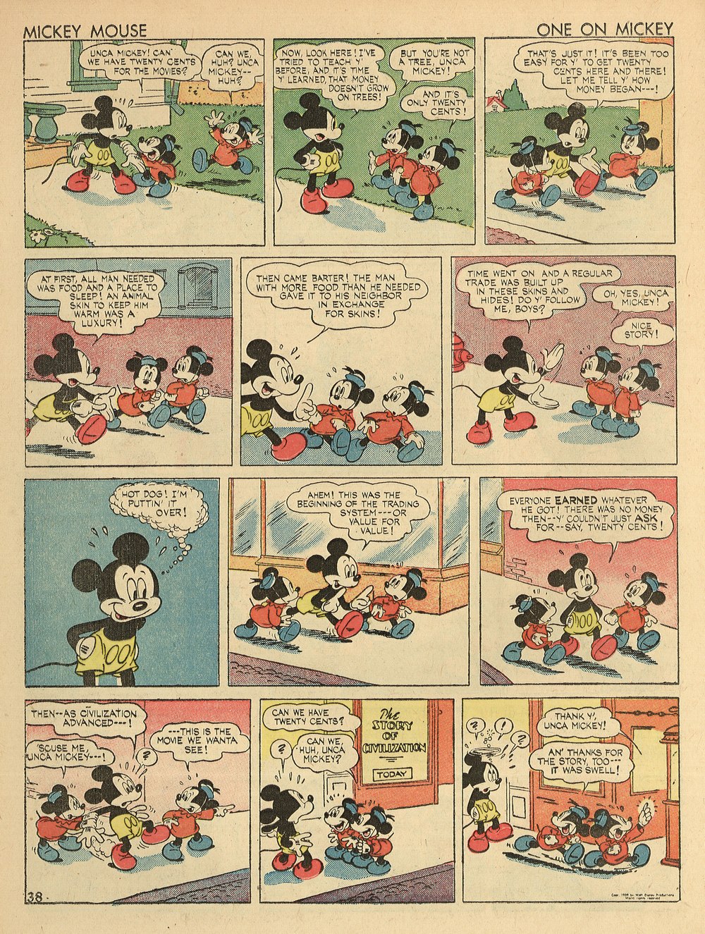 Read online Walt Disney's Comics and Stories comic -  Issue #15 - 40