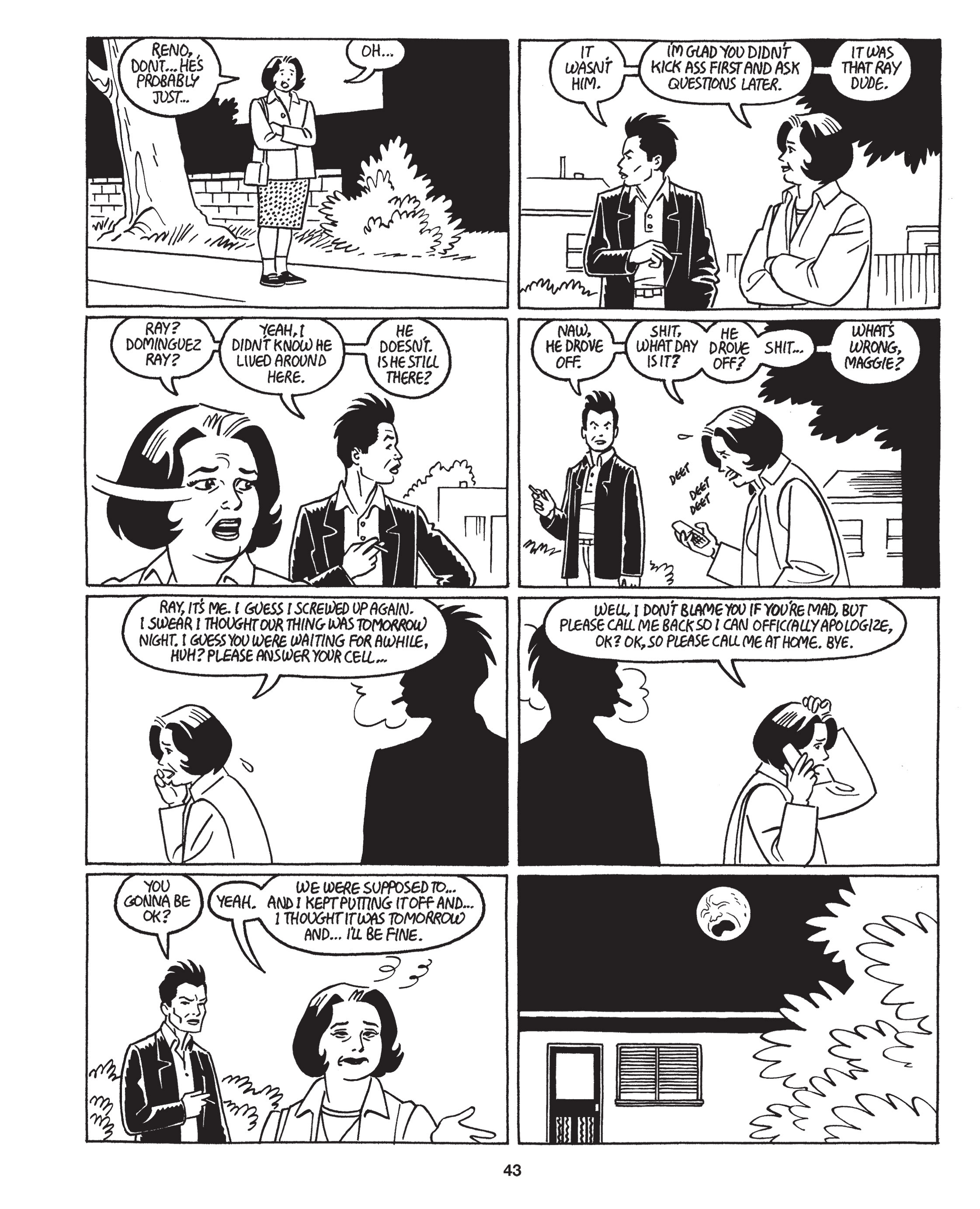 Read online Love and Rockets: New Stories comic -  Issue #3 - 45