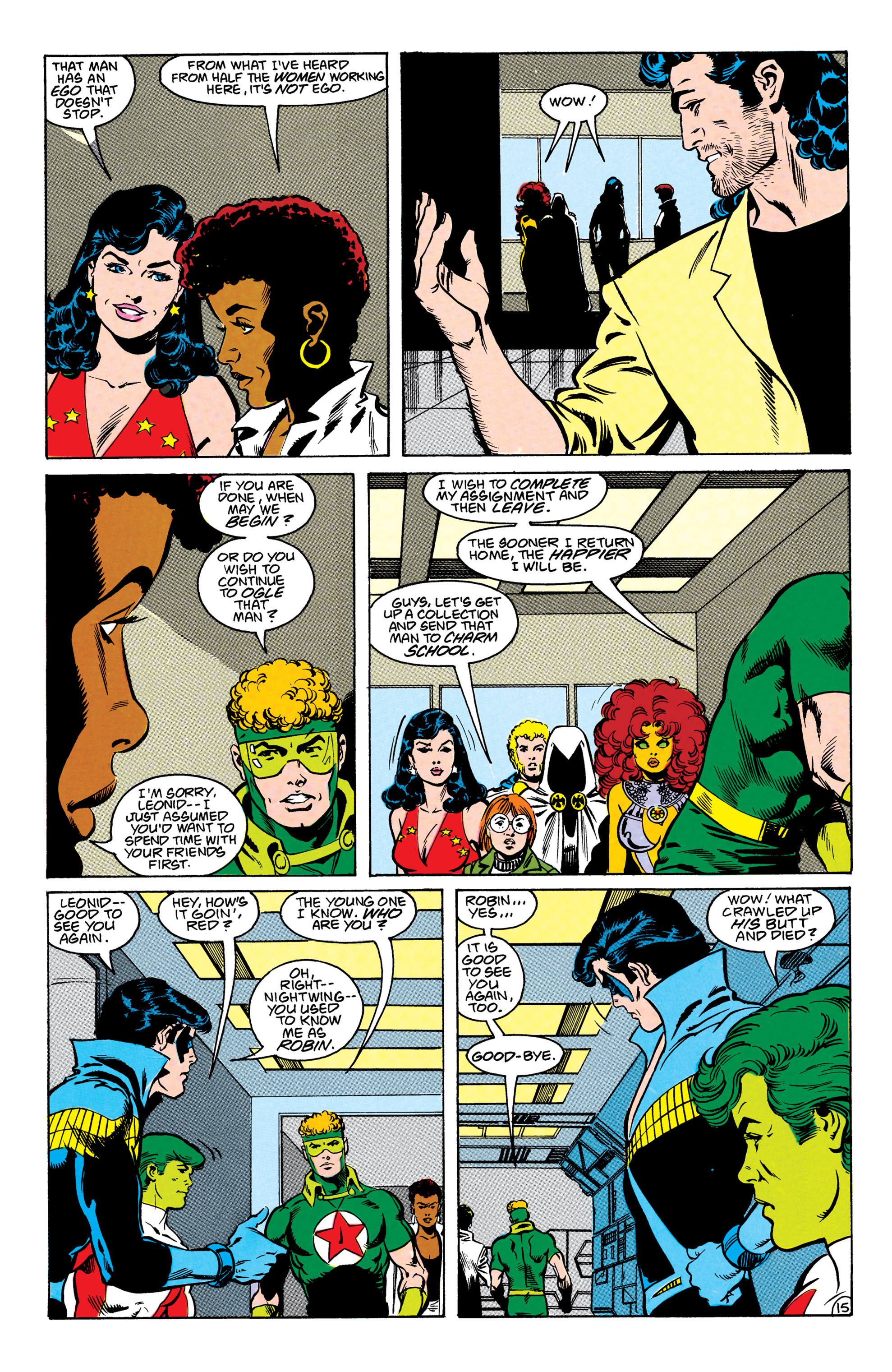 Read online The New Teen Titans (1984) comic -  Issue #48 - 16