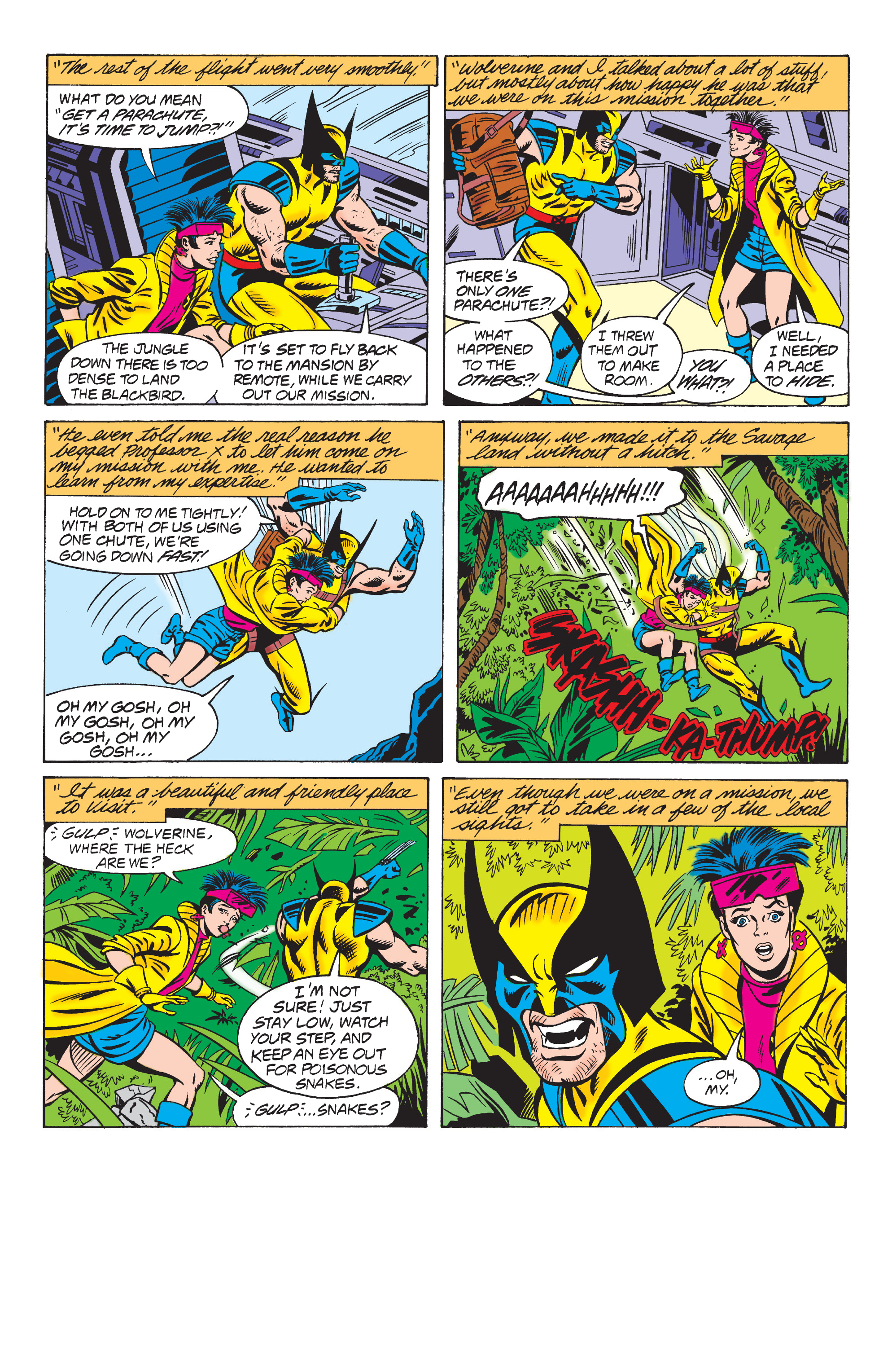 Read online Adventures of the X-Men: Tooth & Claw comic -  Issue # TPB - 49
