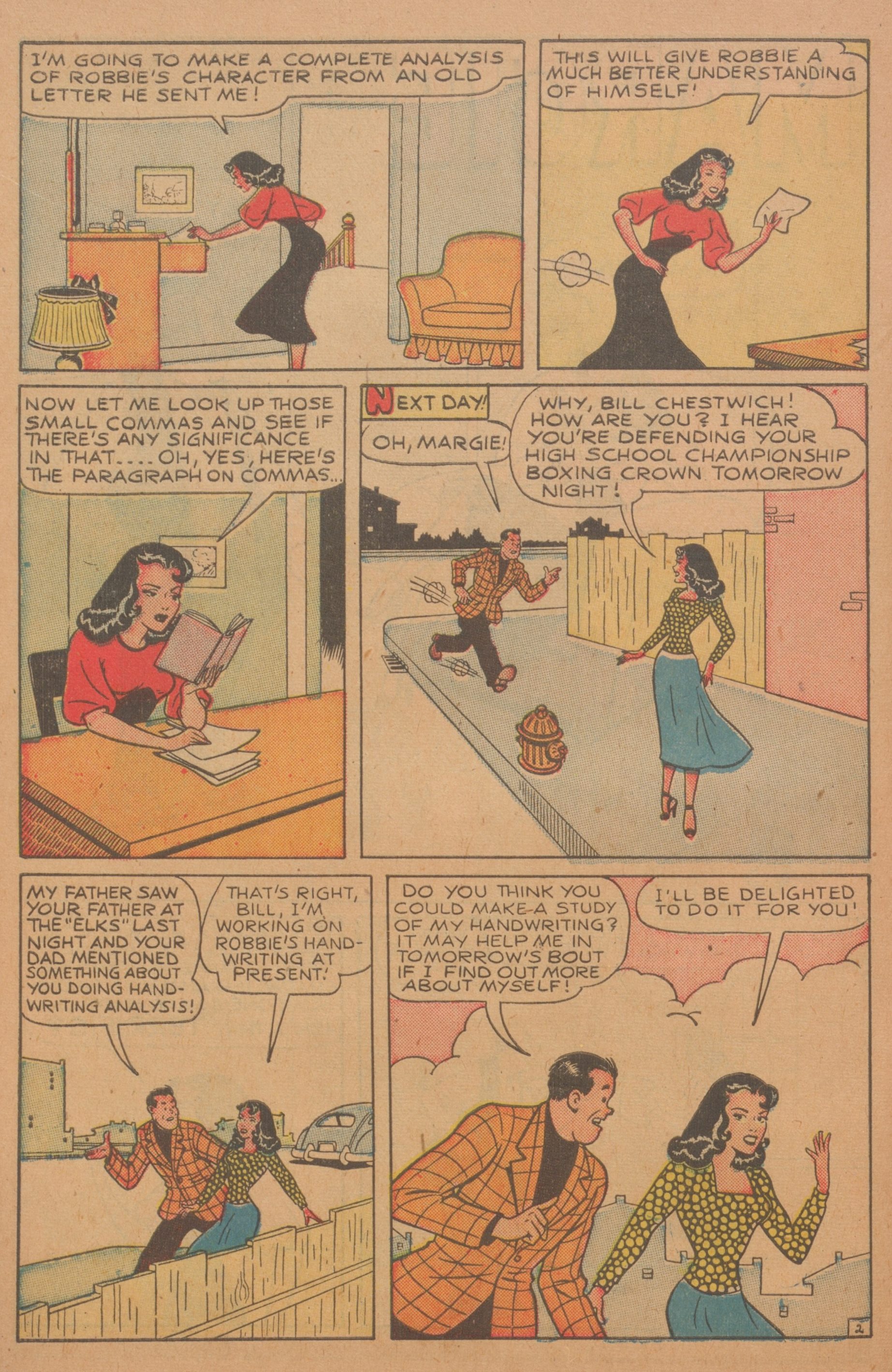 Read online Margie Comics comic -  Issue #49 - 14