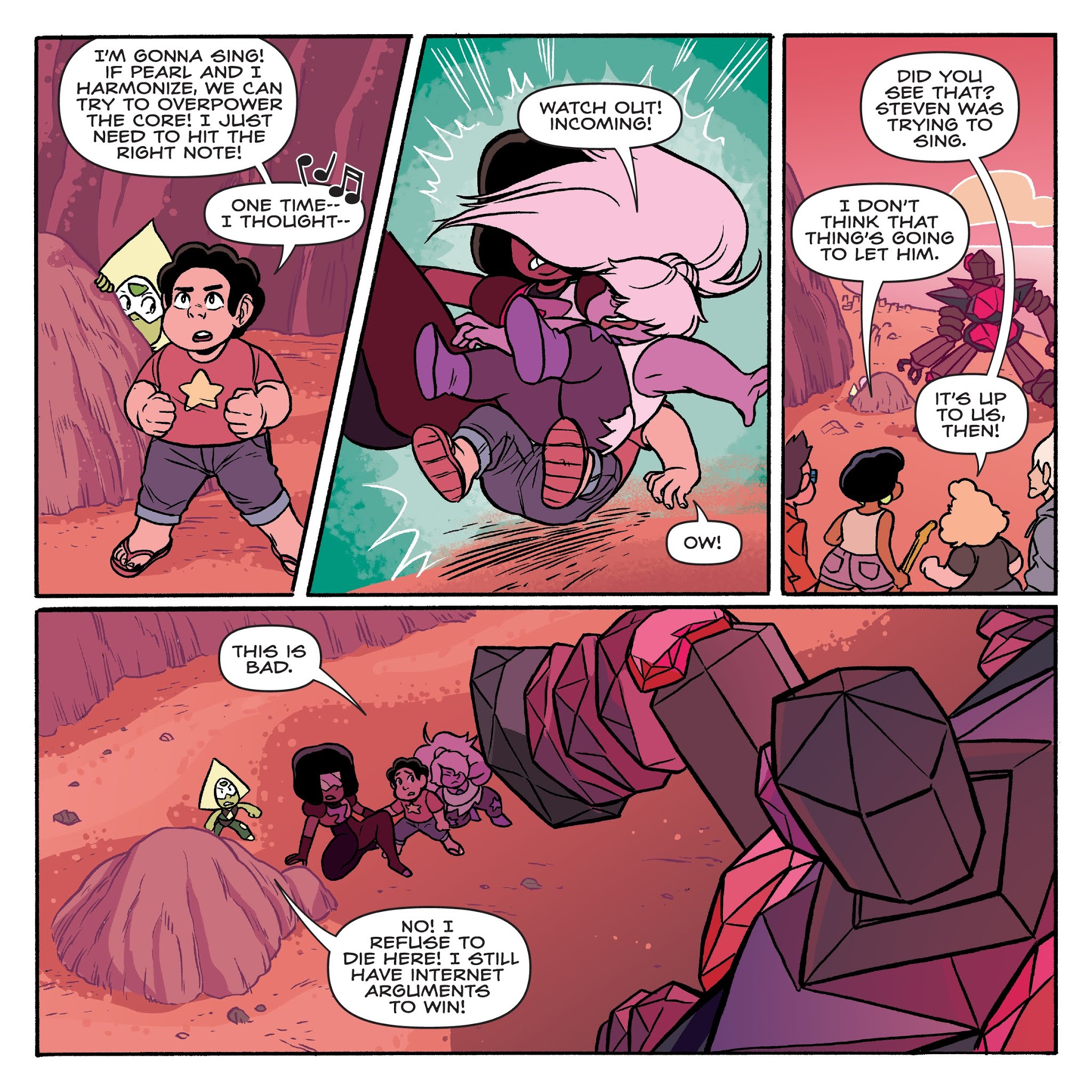 Read online Steven Universe: Harmony comic -  Issue #5 - 9