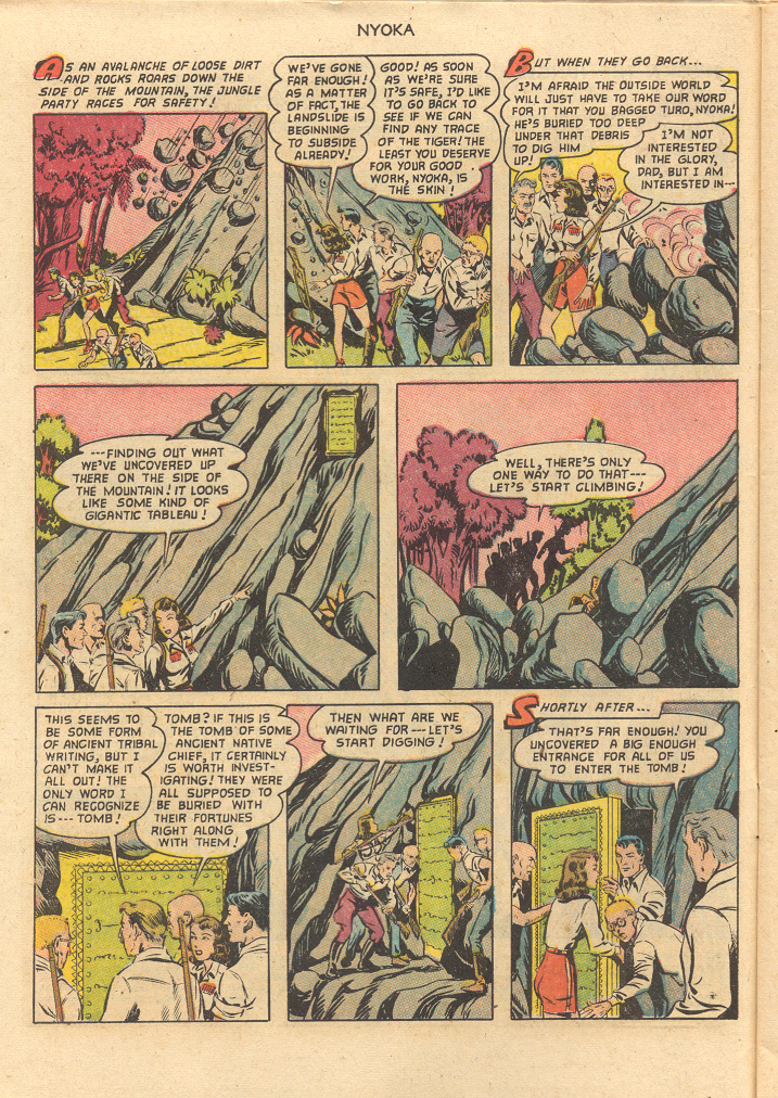 Read online Nyoka the Jungle Girl (1945) comic -  Issue #74 - 4