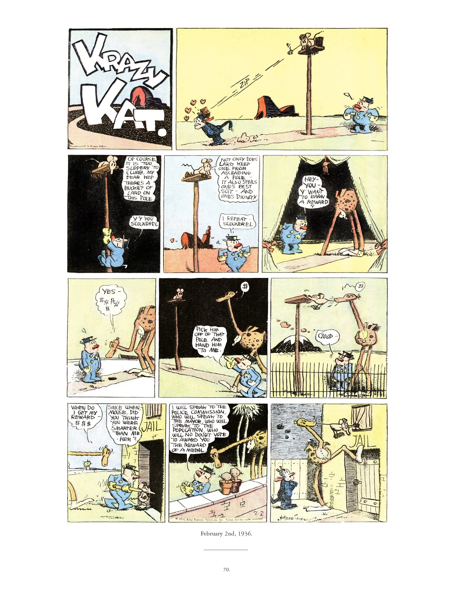 Read online Krazy & Ignatz comic -  Issue # TPB 9 - 68