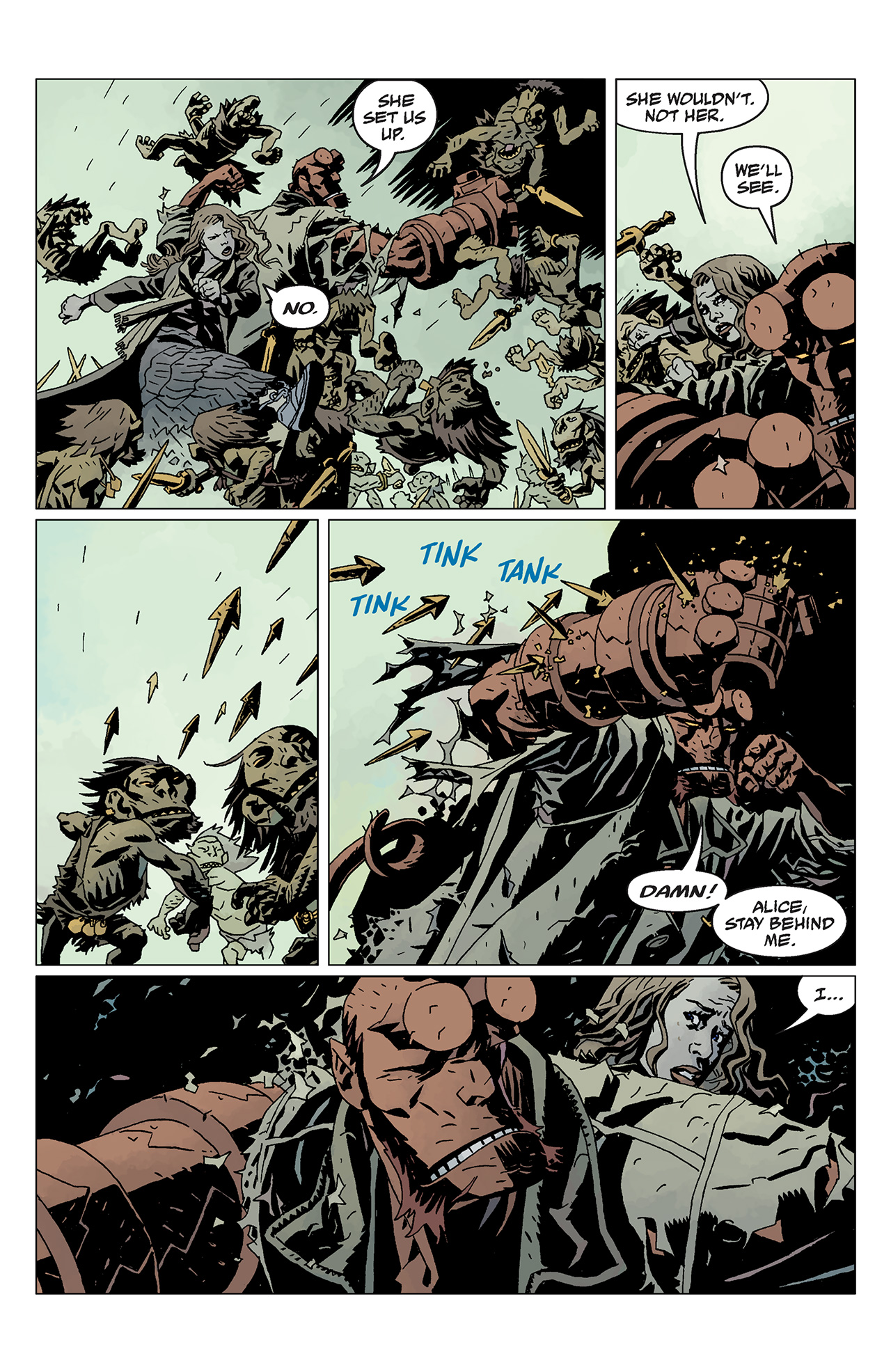 Read online Hellboy: The Wild Hunt comic -  Issue #4 - 15
