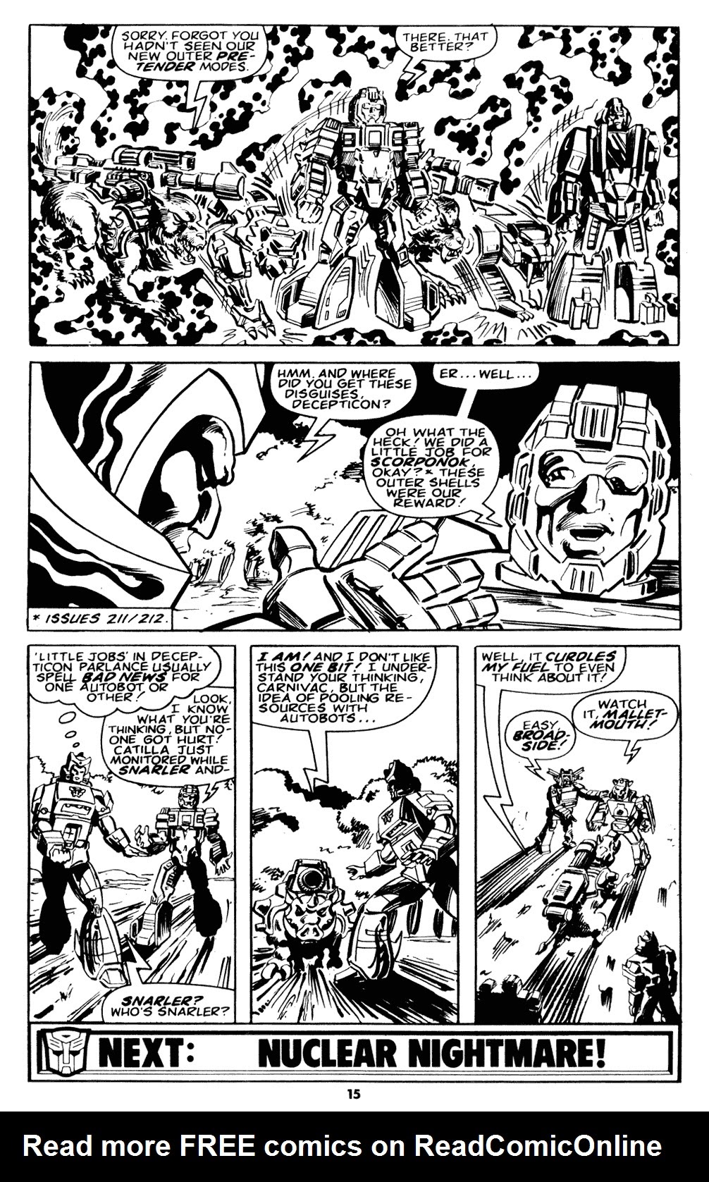 Read online The Transformers (UK) comic -  Issue #219 - 15