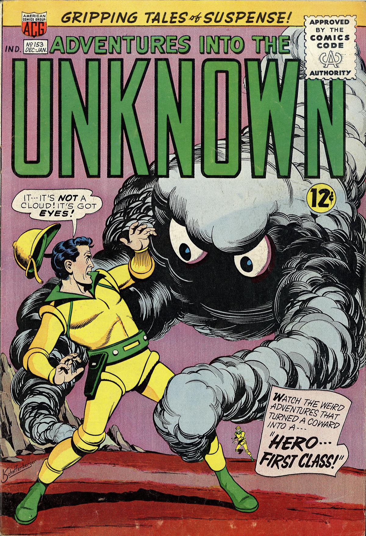 Read online Adventures Into The Unknown comic -  Issue #153 - 1