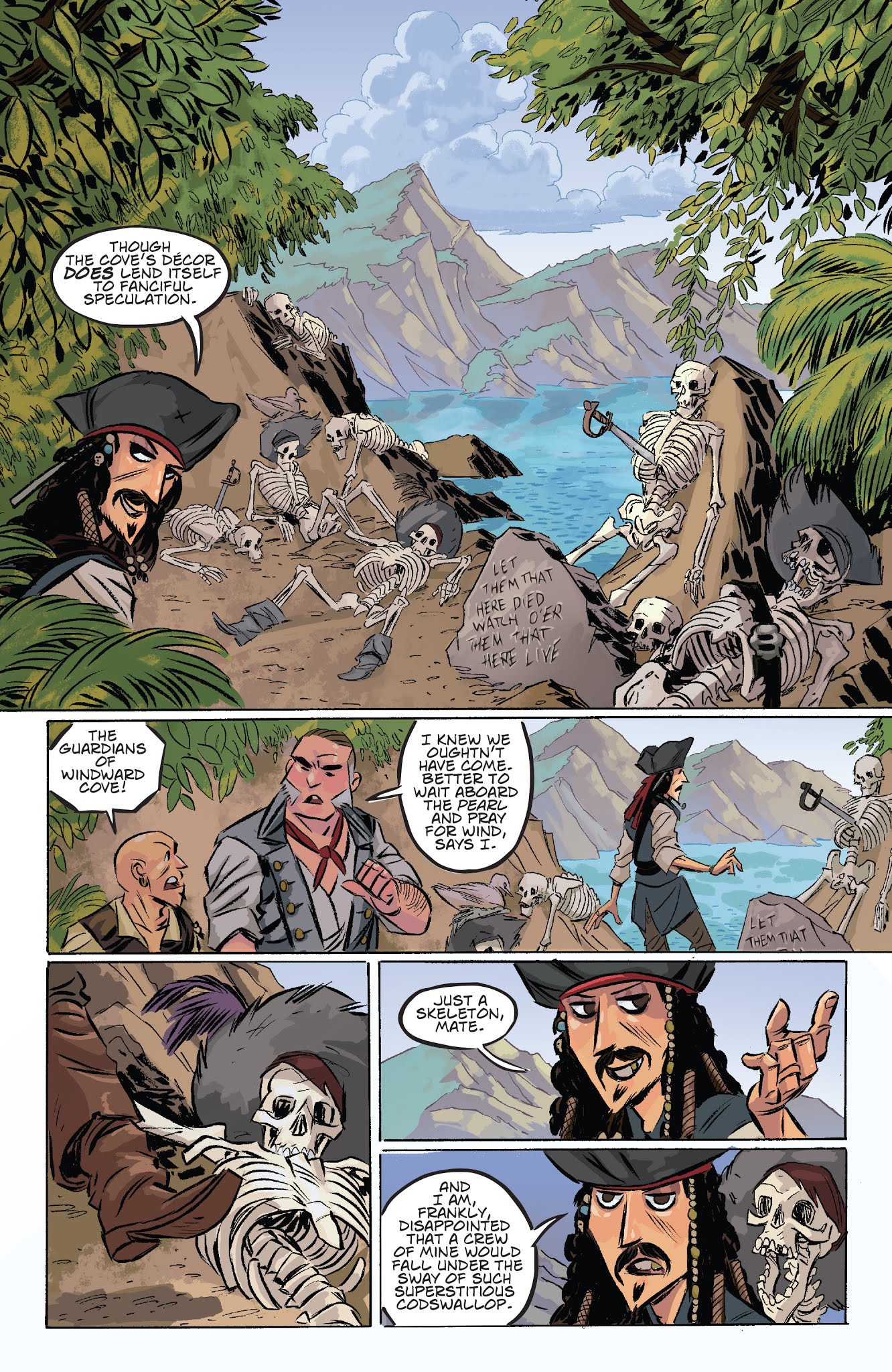 Read online Disney Pirates of the Caribbean comic -  Issue #1 - 5