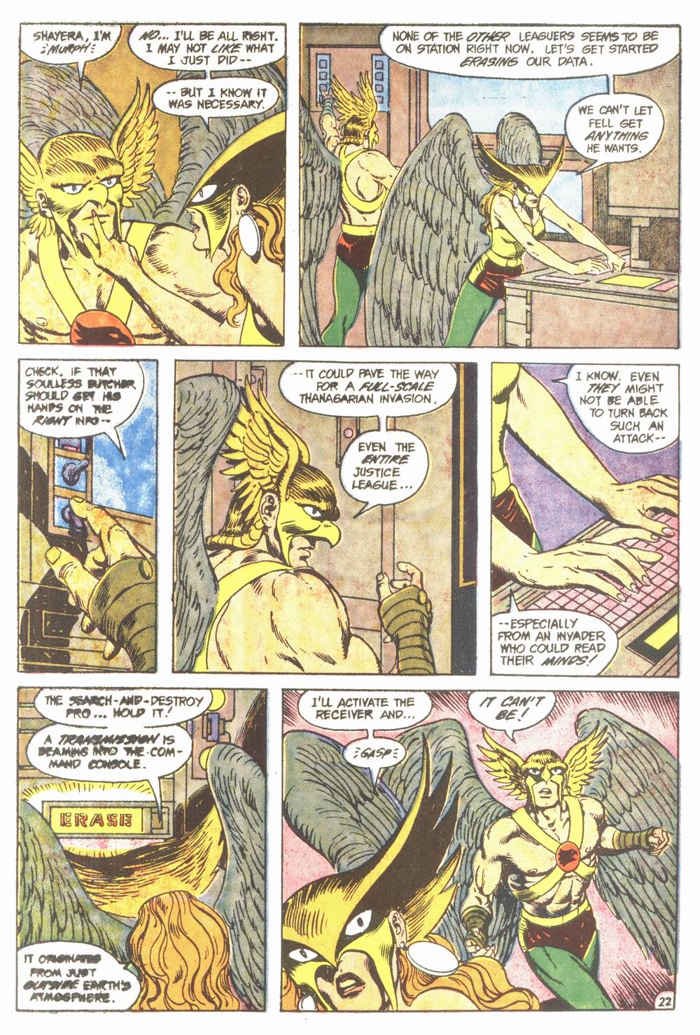 Read online The Shadow War of Hawkman comic -  Issue #3 - 23