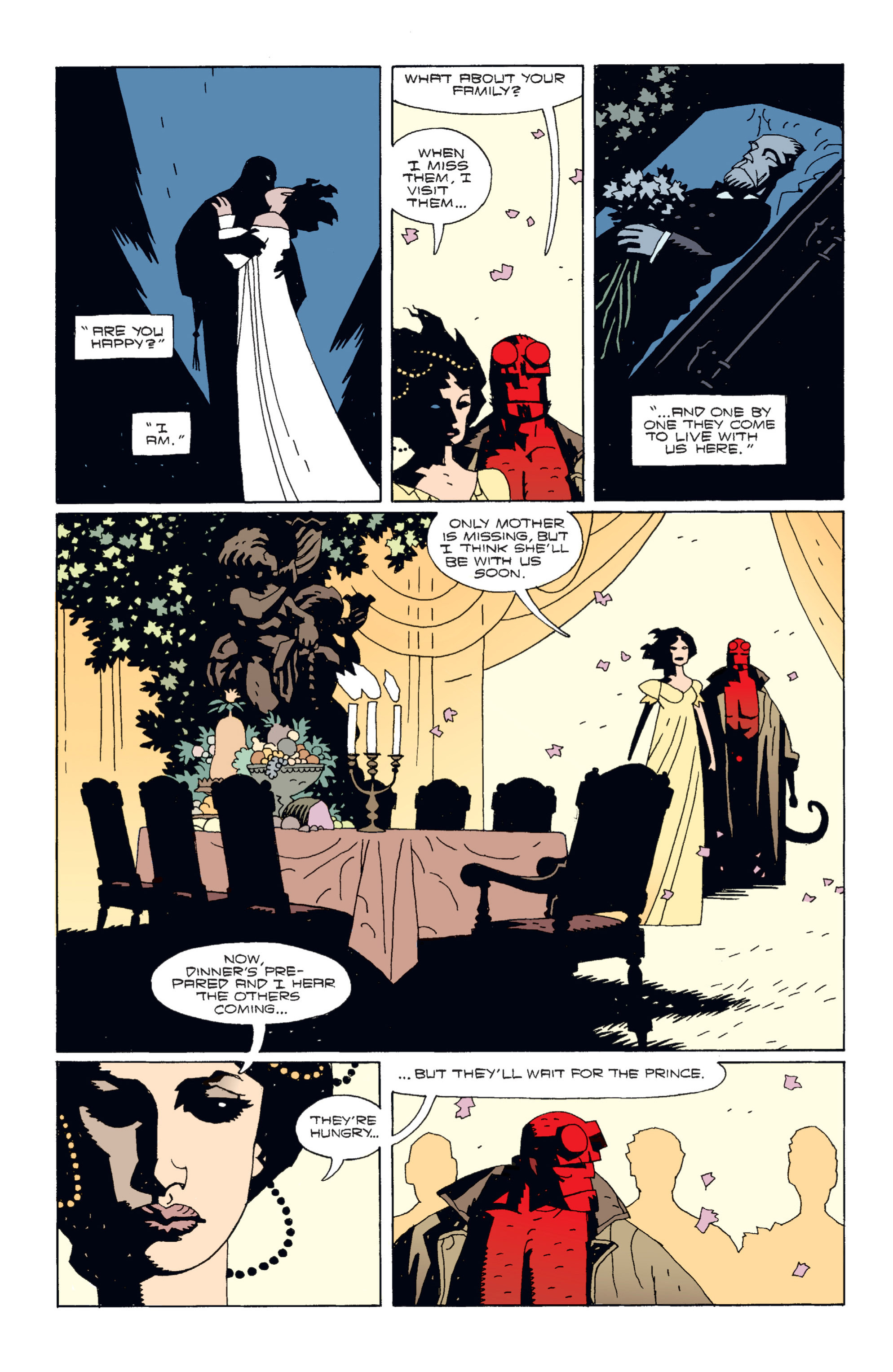 Read online Hellboy comic -  Issue #3 - 57