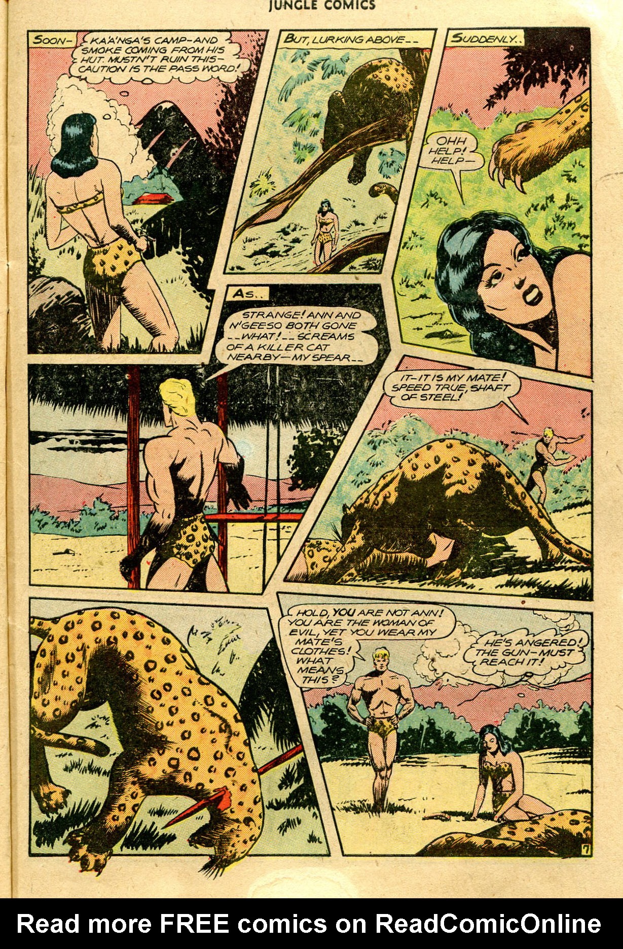 Read online Jungle Comics comic -  Issue #79 - 10