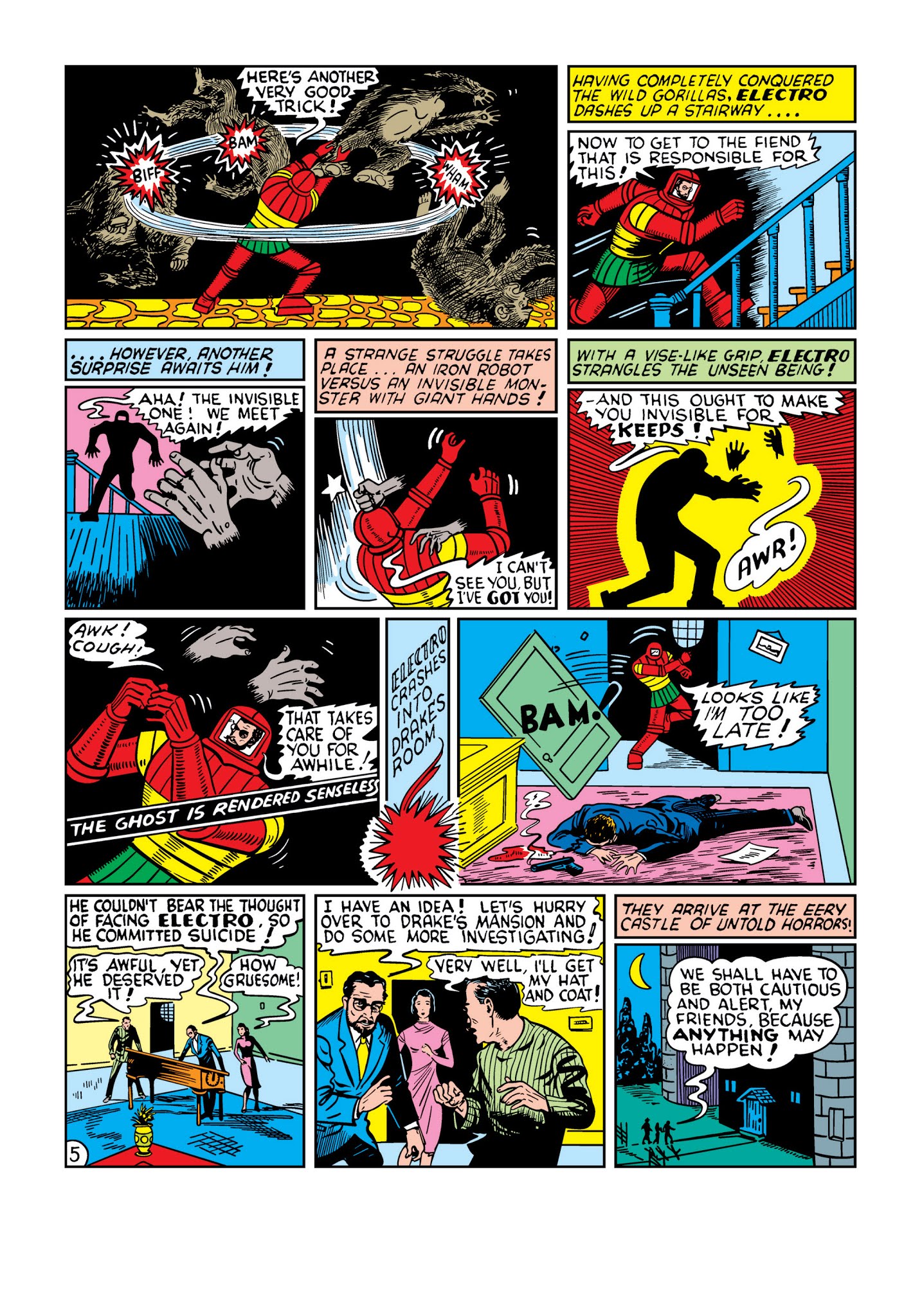 Read online Marvel Masterworks: Golden Age Marvel Comics comic -  Issue # TPB 5 (Part 2) - 91