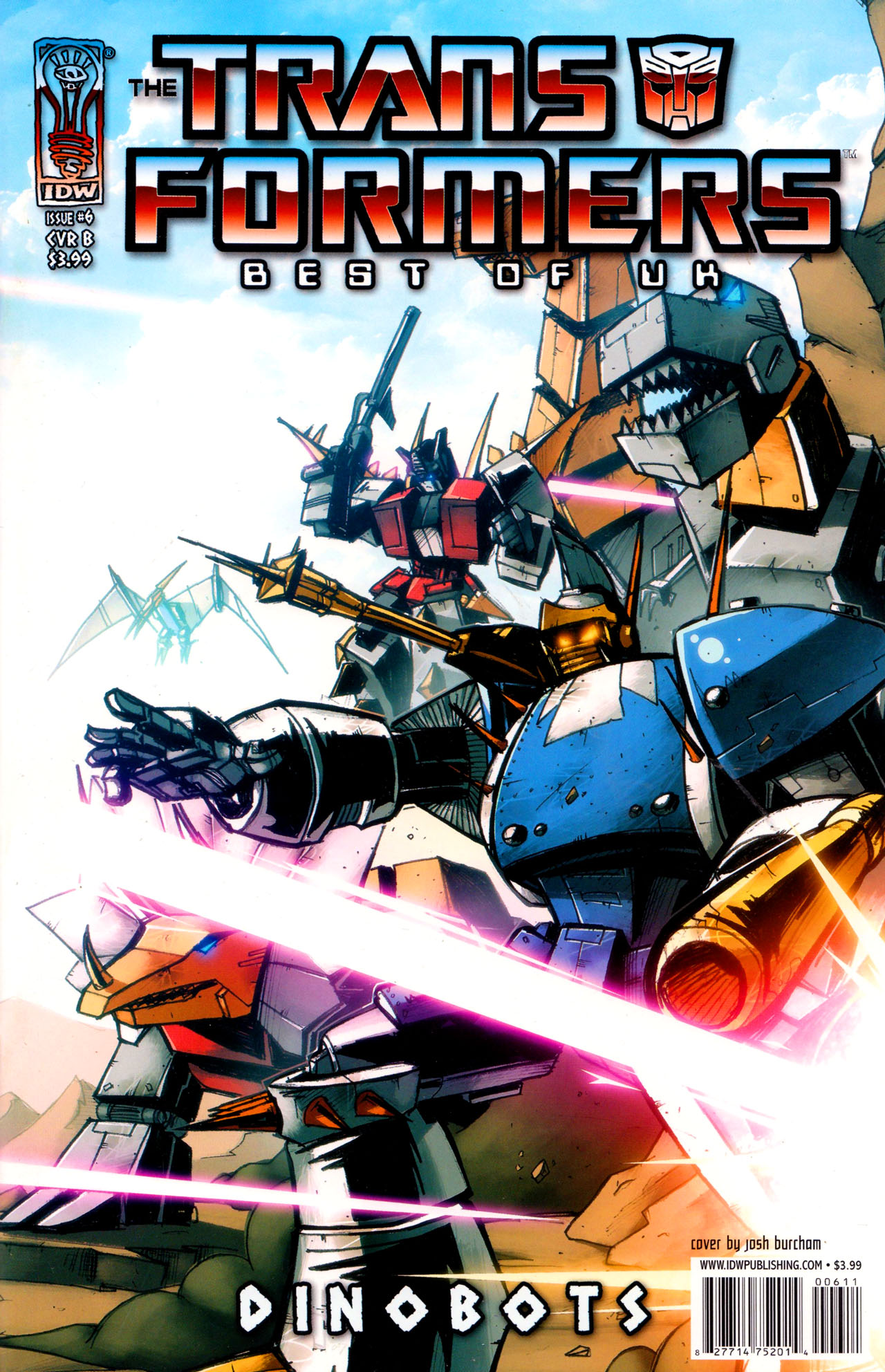 Read online The Transformers: Best of UK: Dinobots comic -  Issue #6 - 2