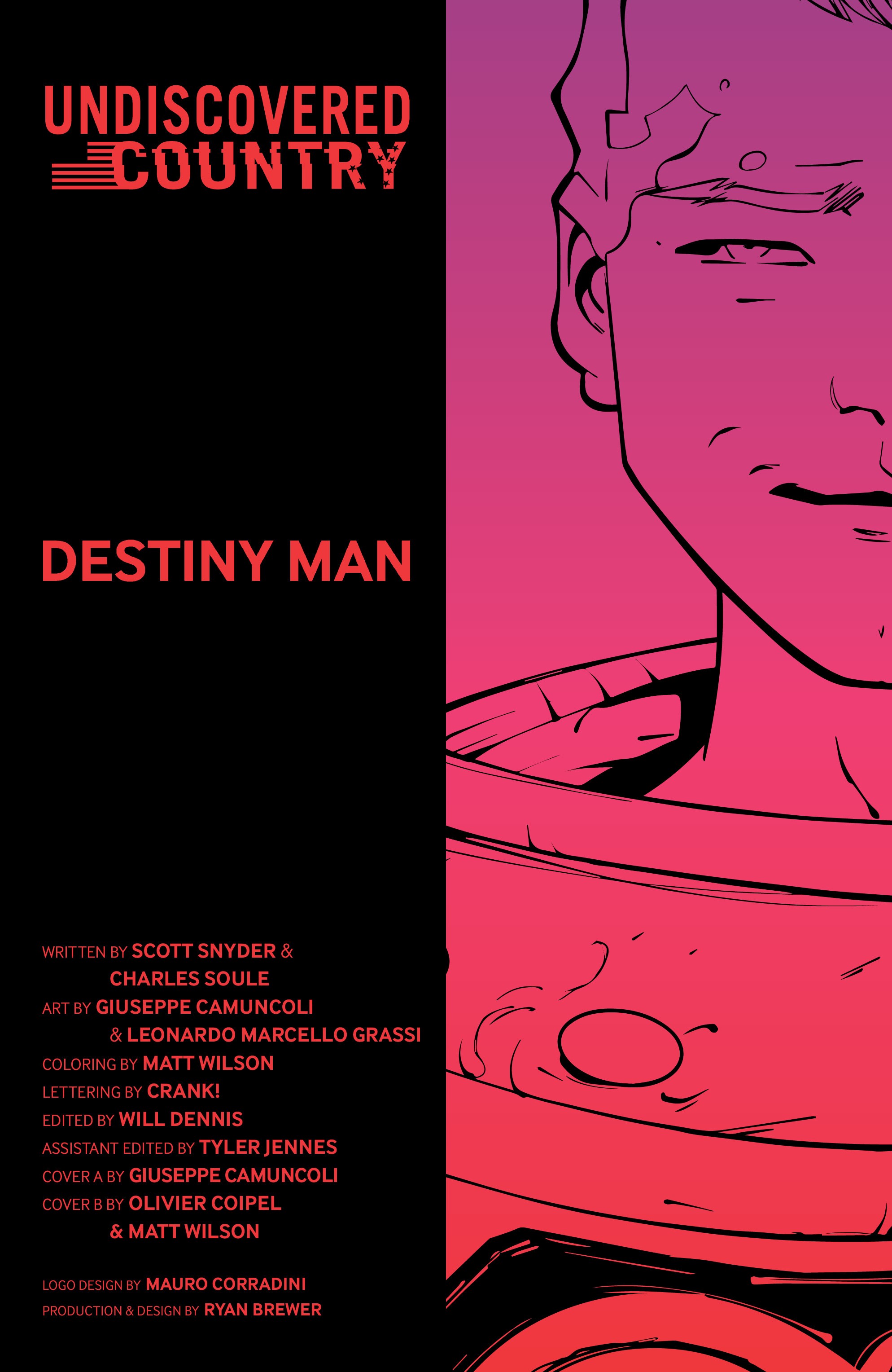 Read online Undiscovered Country: Destiny Man Special comic -  Issue # Full - 2