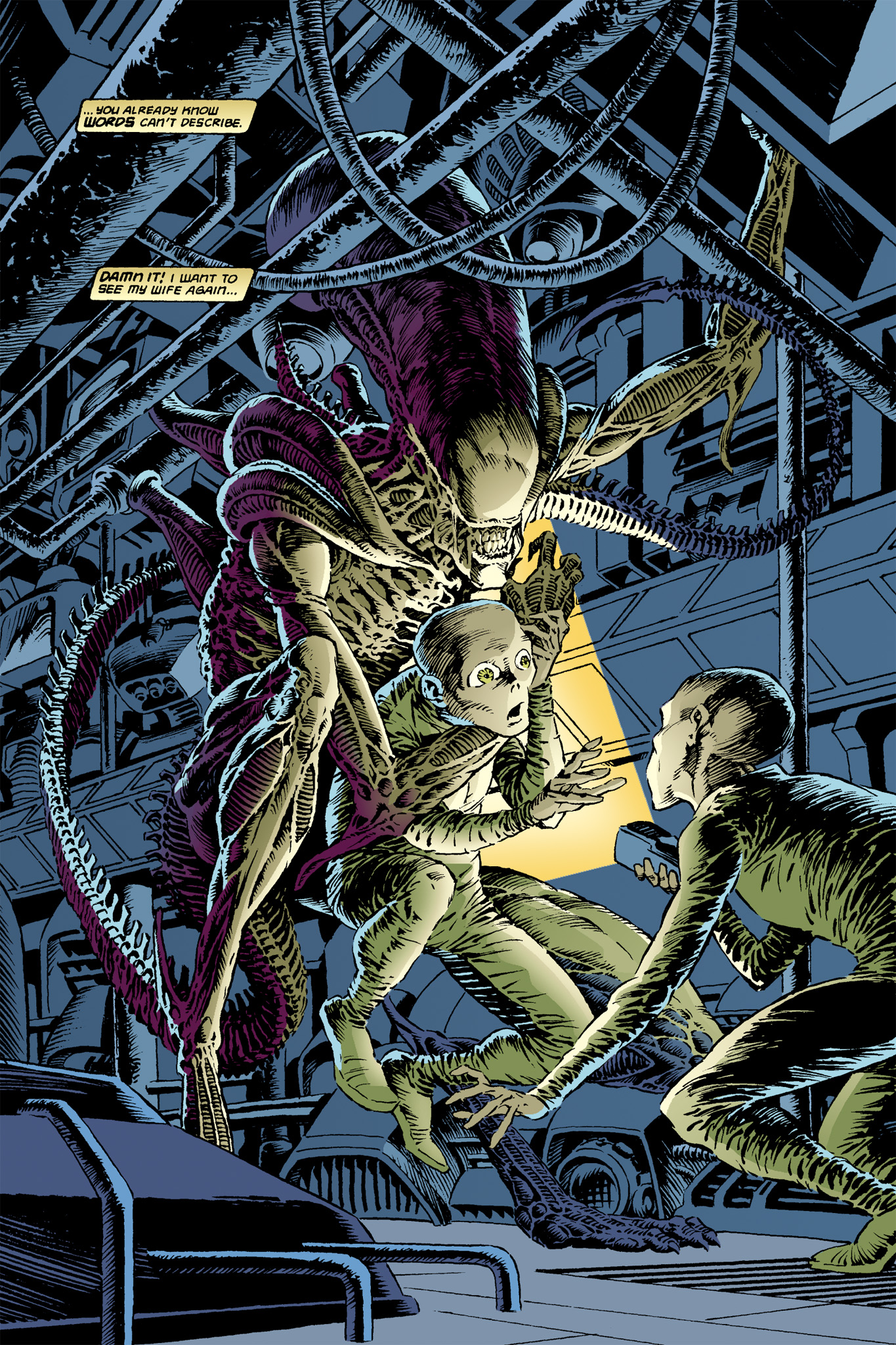 Read online Aliens: Incubation/Lucky/Taste comic -  Issue # Full - 9
