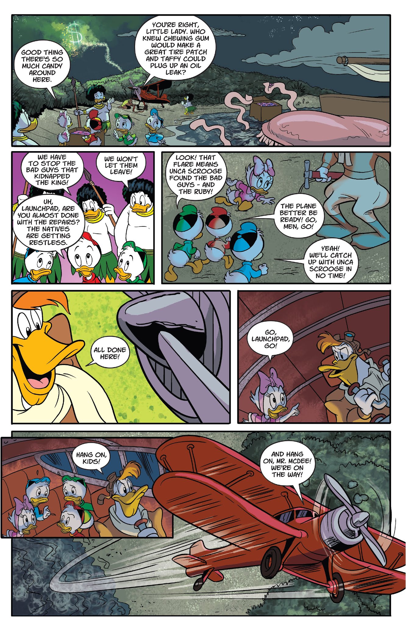 Read online Disney Afternoon Giant comic -  Issue #2 - 40