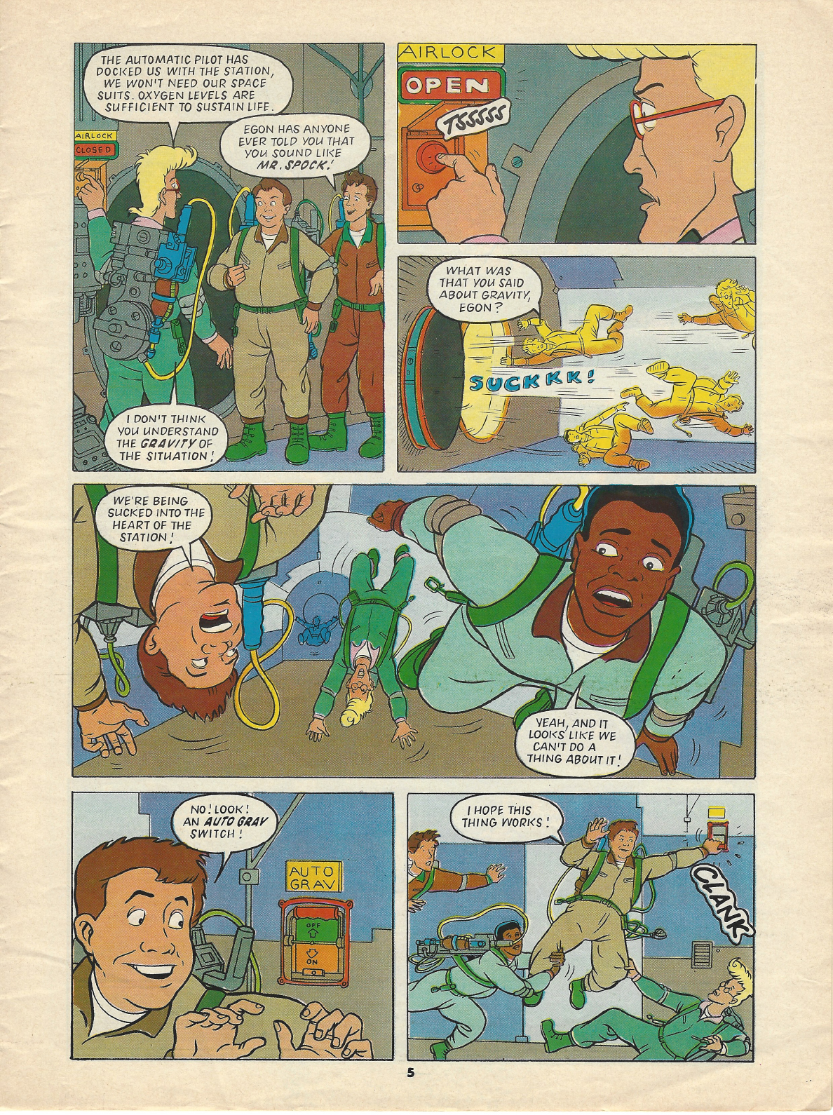 Read online The Real Ghostbusters comic -  Issue #47 - 5
