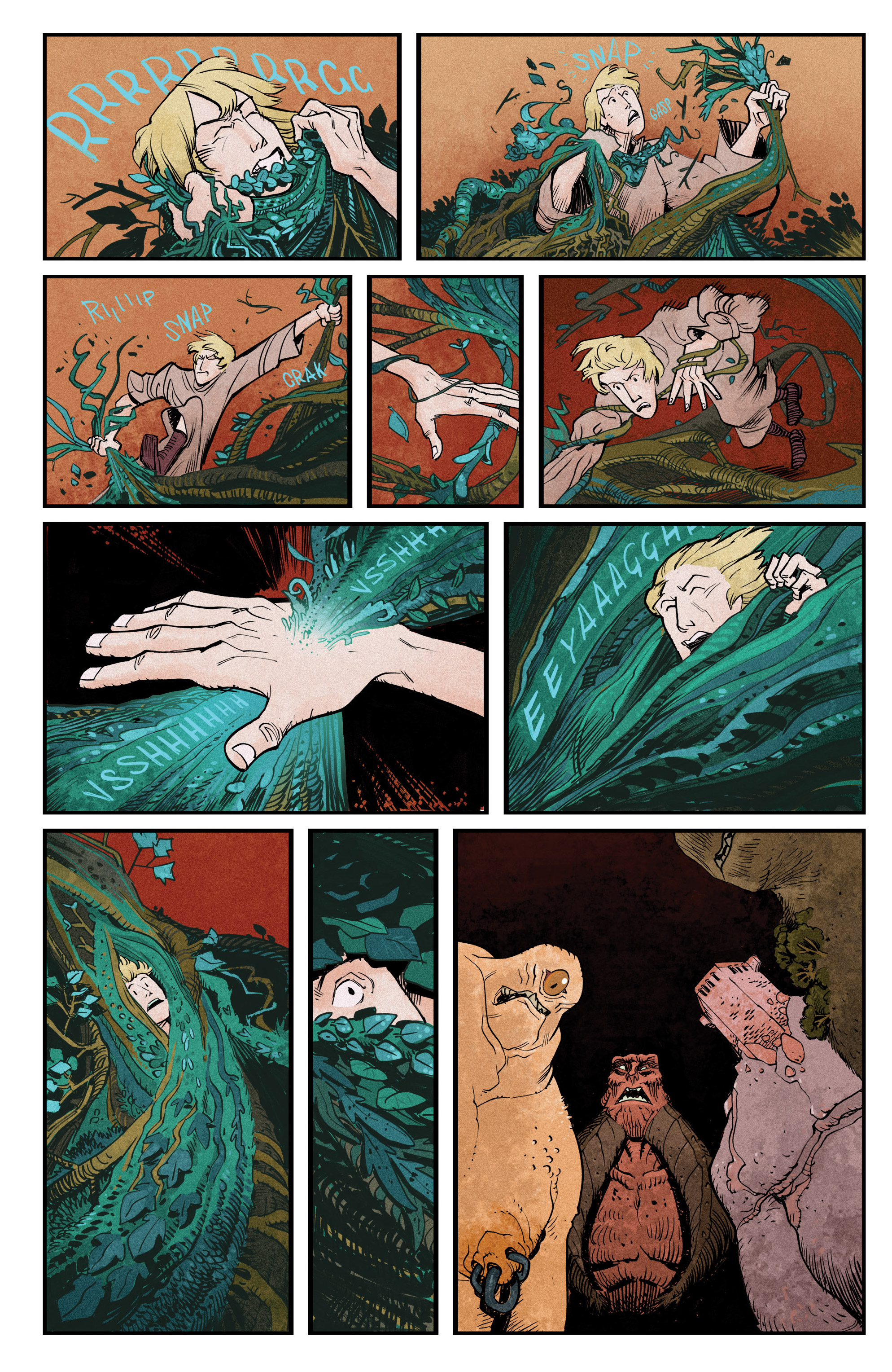 Read online Green Monk: Blood of the Martyrs comic -  Issue # TPB - 58