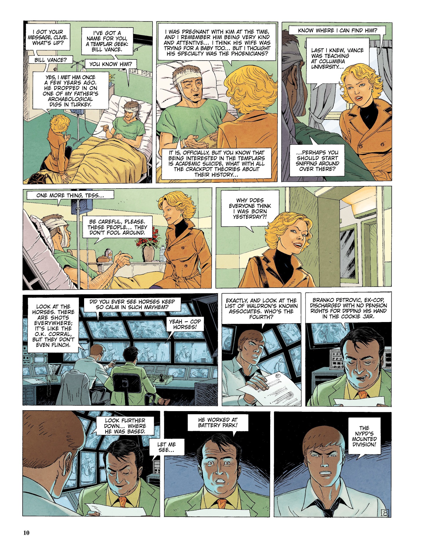 Read online The Last Templar comic -  Issue #2 - 10