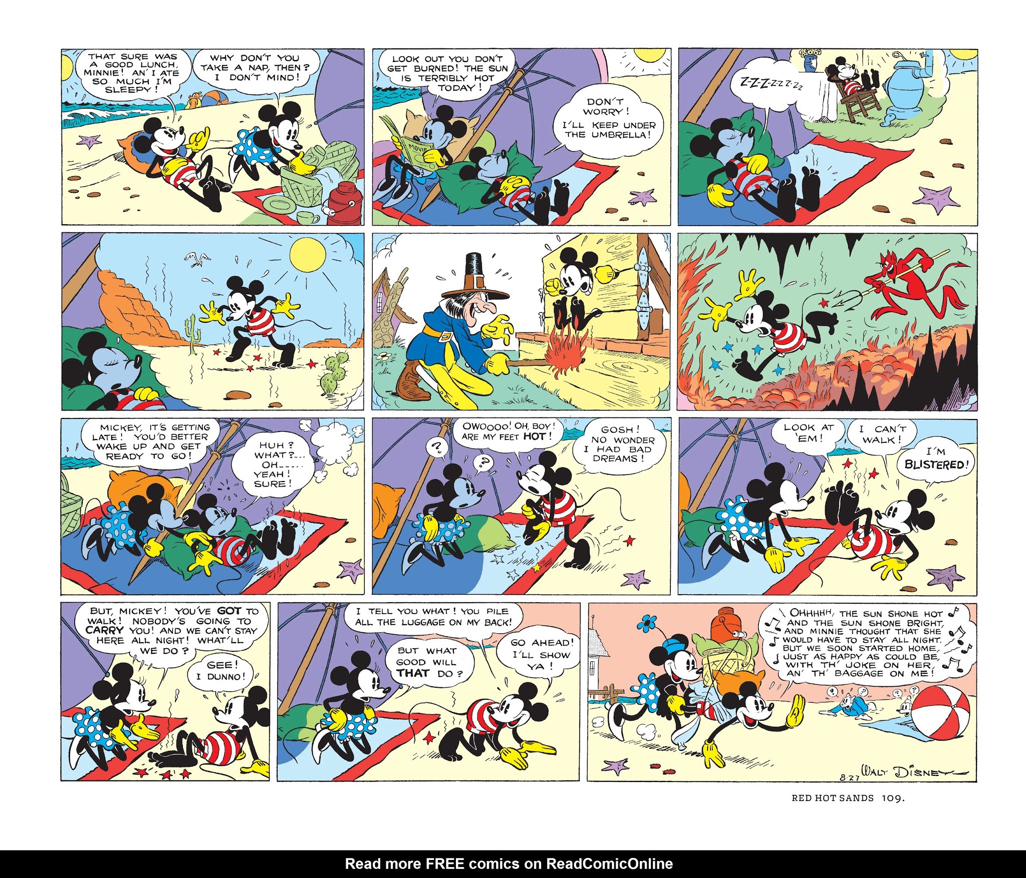 Read online Walt Disney's Mickey Mouse Color Sundays comic -  Issue # TPB 1 (Part 2) - 9