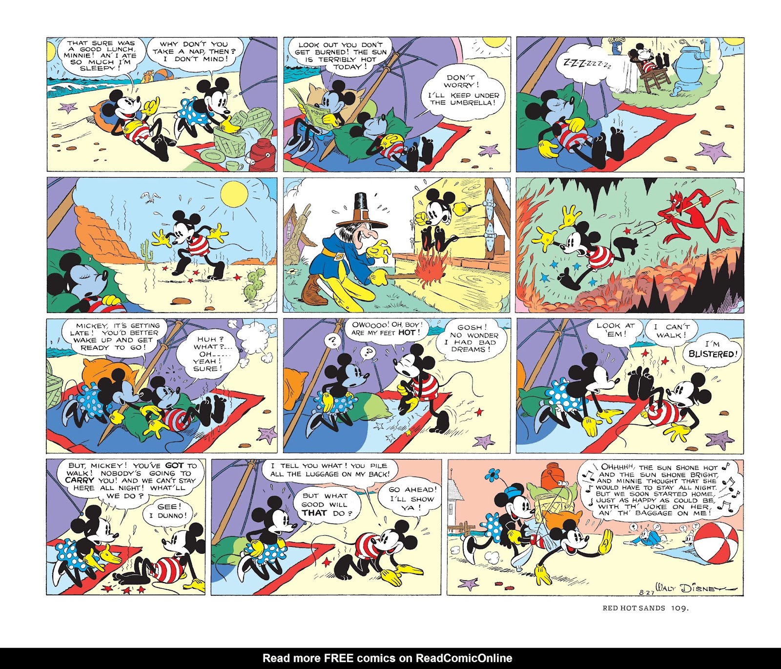 Walt Disney's Mickey Mouse Color Sundays issue TPB 1 (Part 2) - Page 9