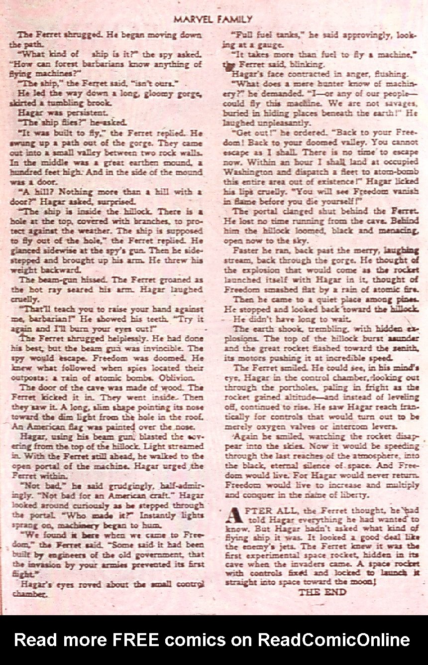 Read online The Marvel Family comic -  Issue #73 - 27