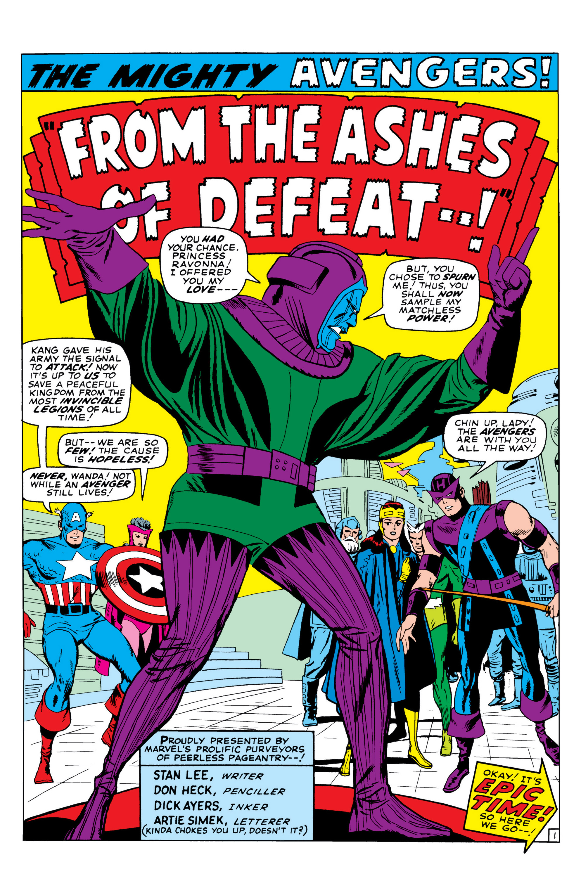 Read online Marvel Masterworks: The Avengers comic -  Issue # TPB 3 (Part 1) - 71