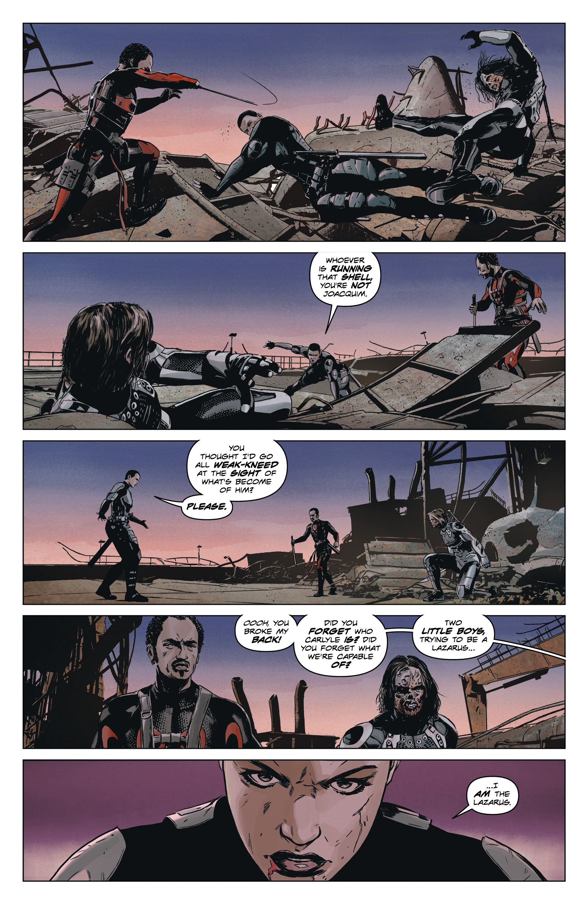 Read online Lazarus: Risen comic -  Issue #2 - 8