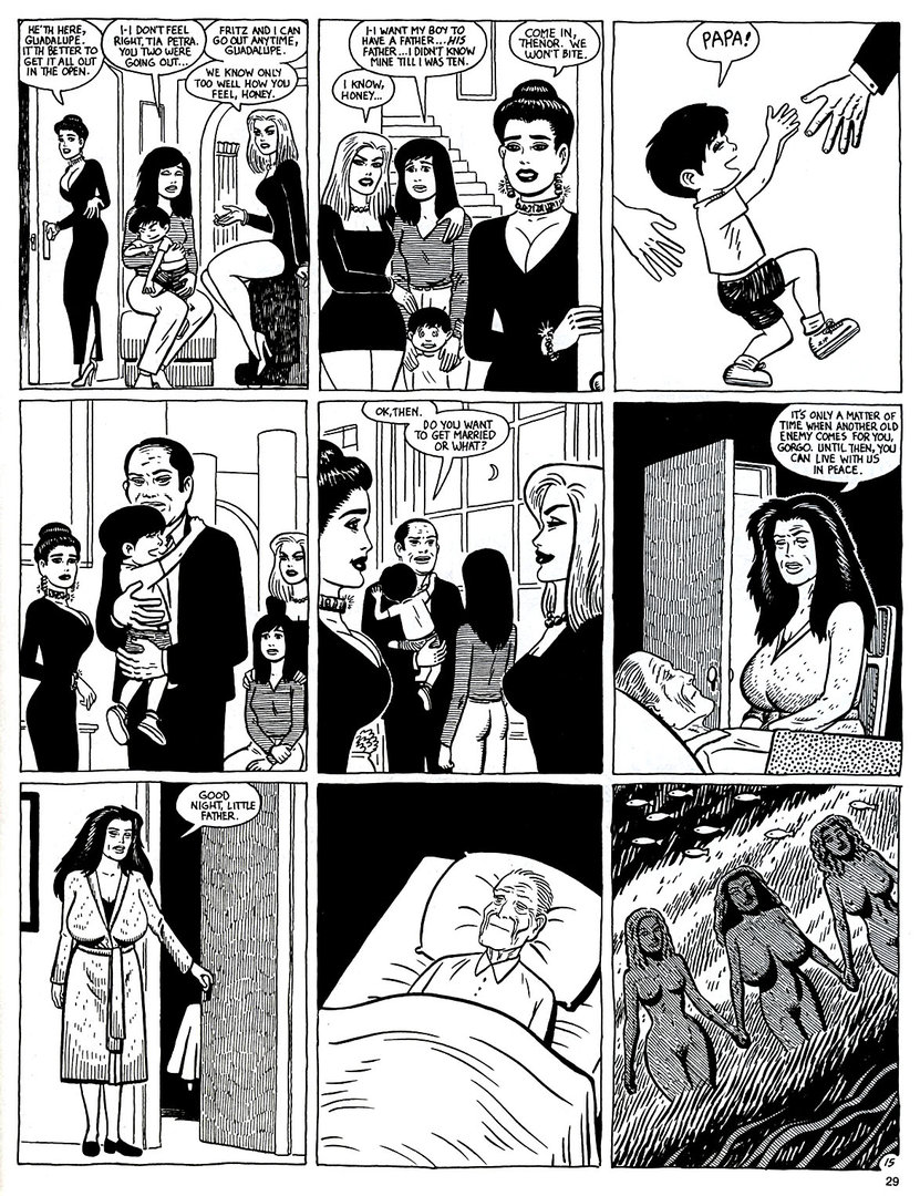 Read online Love and Rockets (1982) comic -  Issue #48 - 31