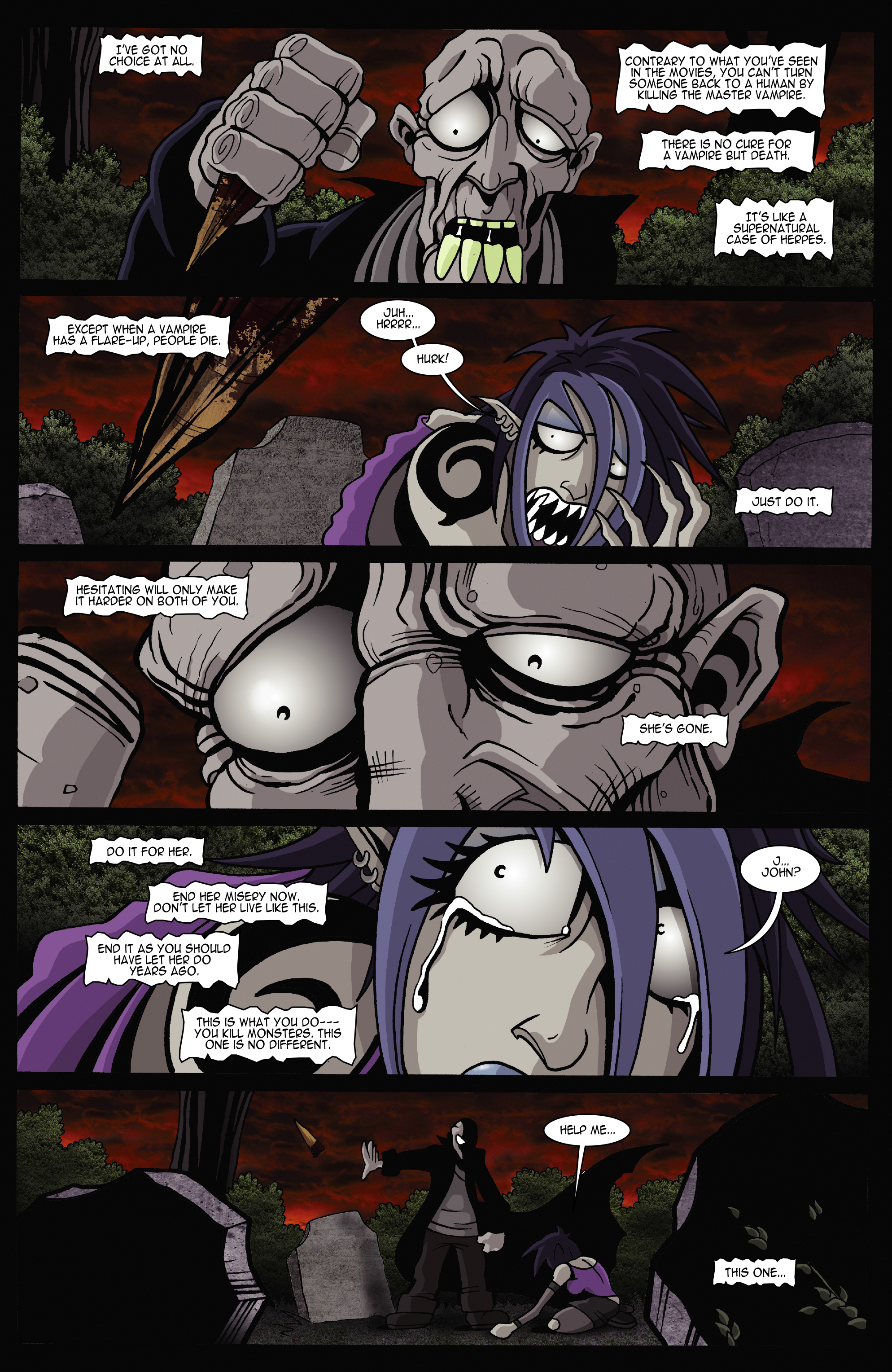 Read online The Living Corpse: Exhumed comic -  Issue #1 - 26