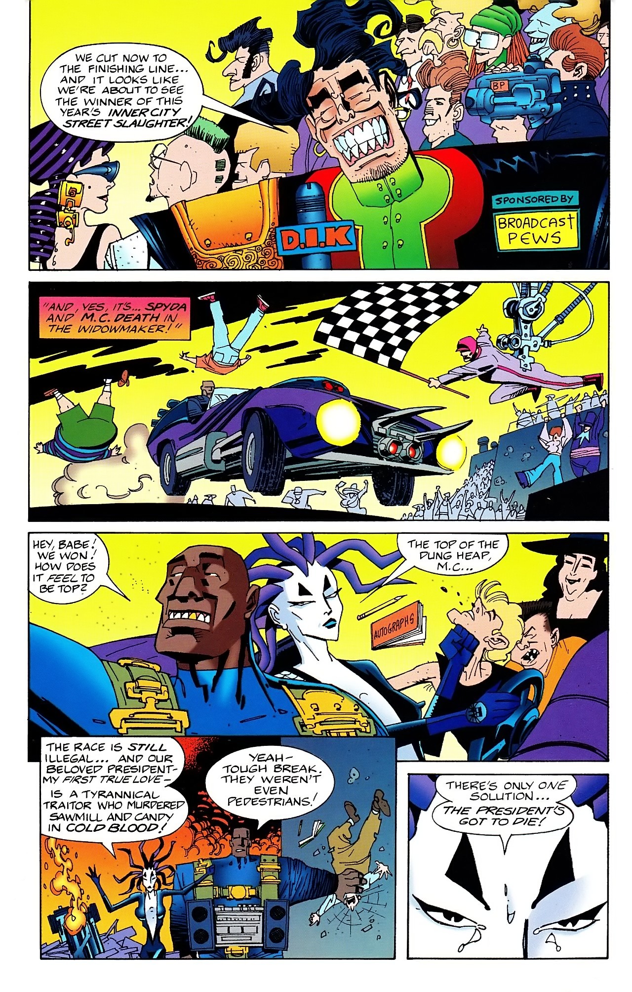 Read online Death Race 2020 comic -  Issue #2 - 16