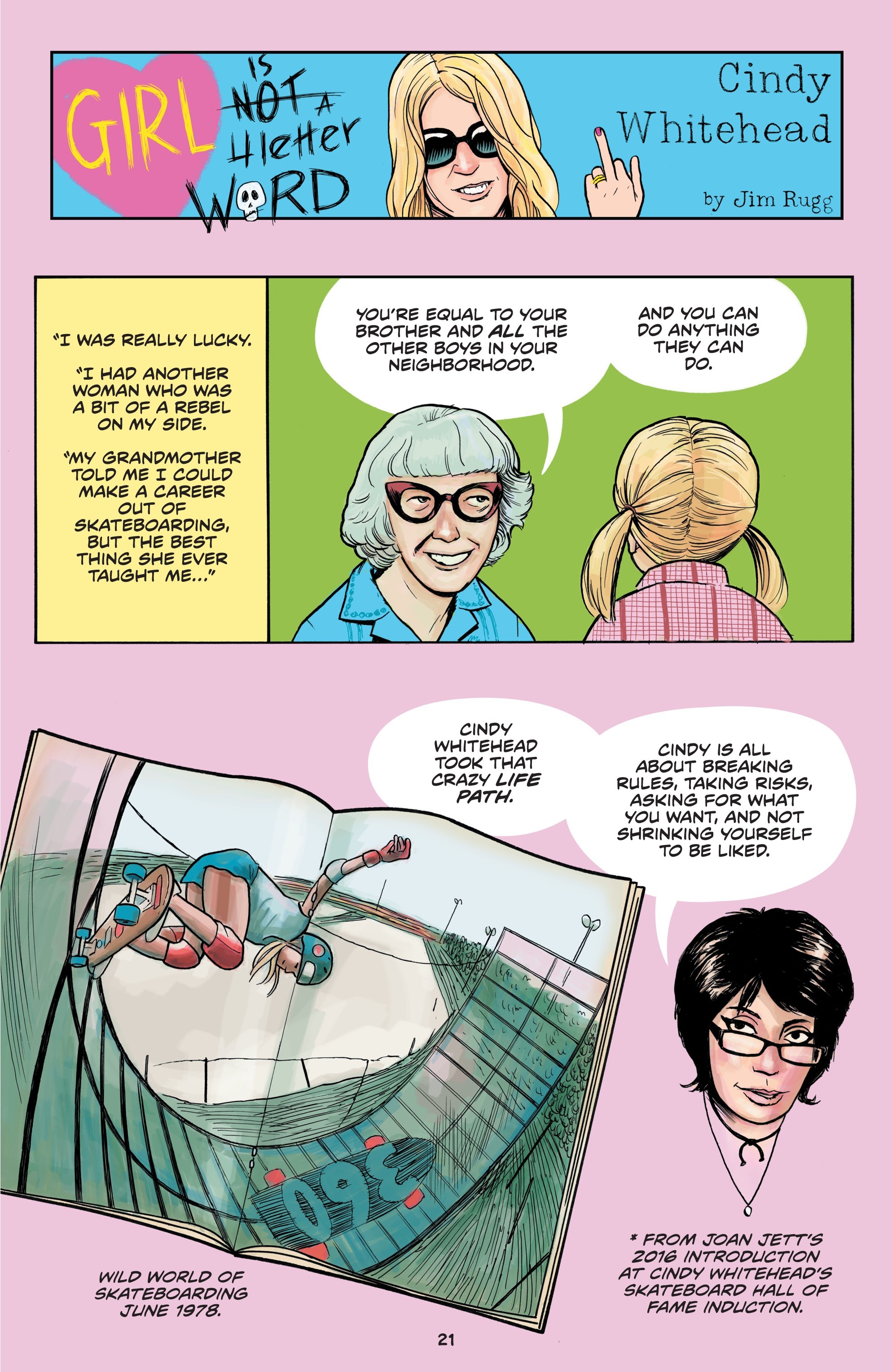 Read online Femme Magnifique: 10 Magnificent Women Who Changed the World comic -  Issue # Full - 23