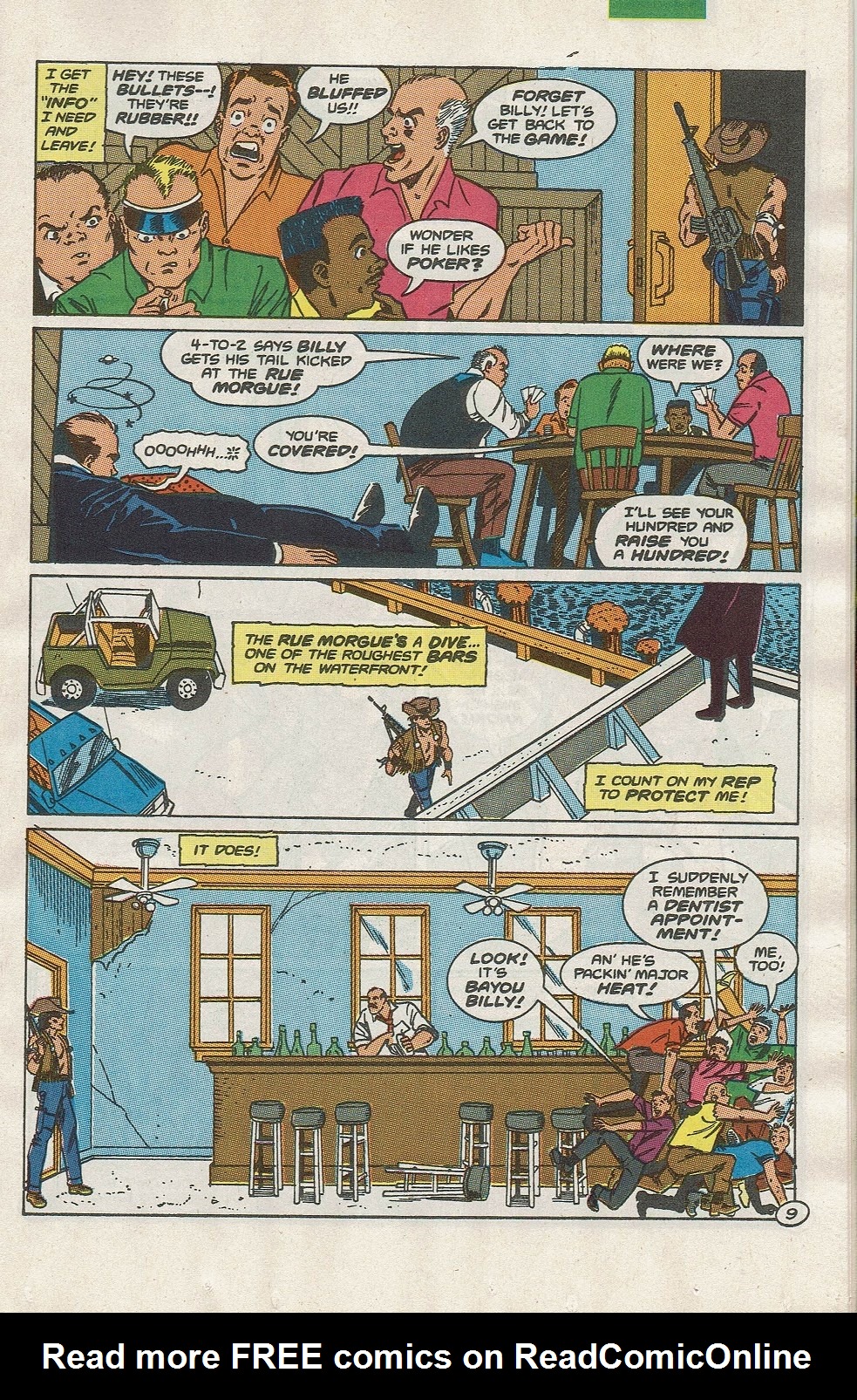 Read online The Adventures of Bayou Billy comic -  Issue #4 - 11