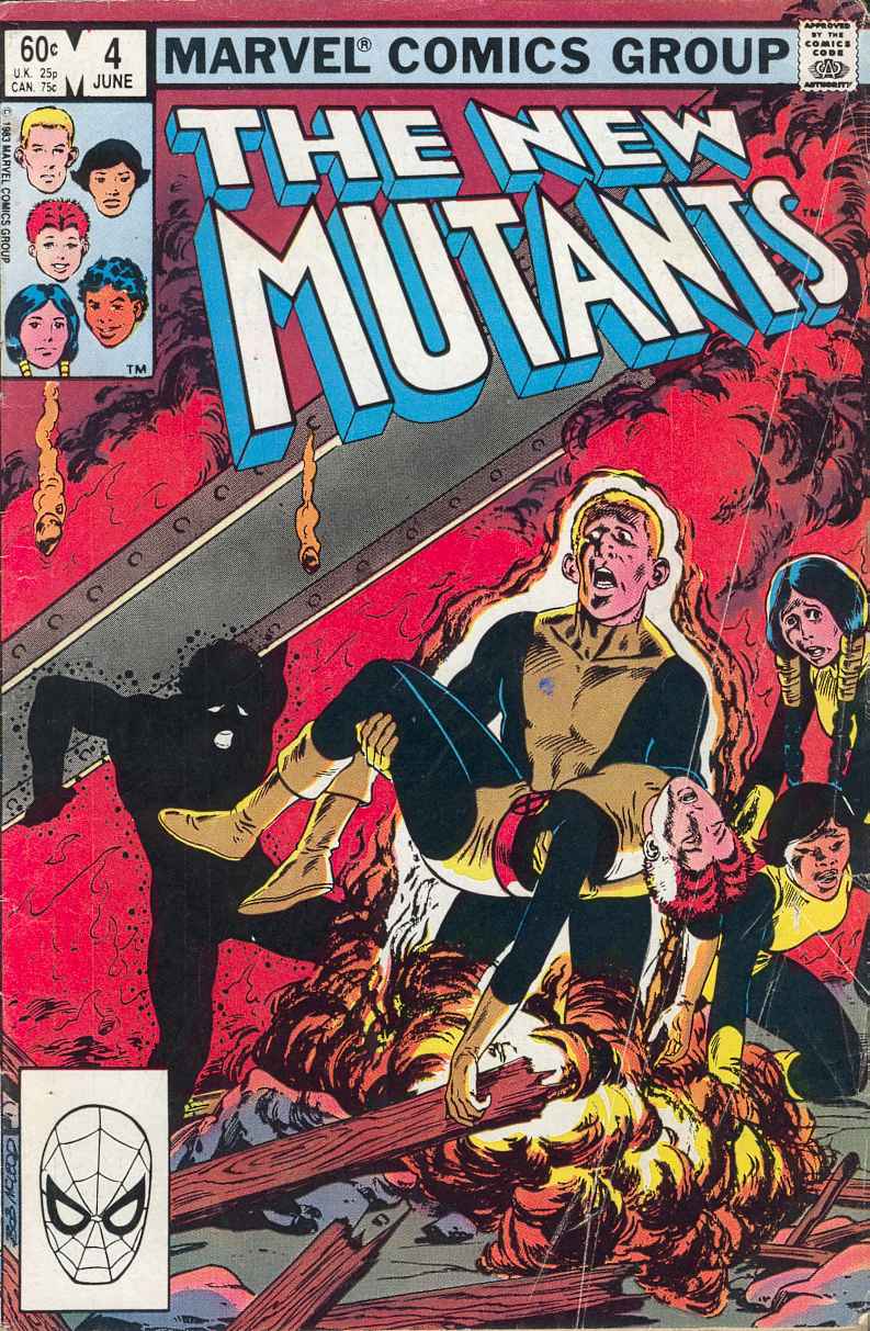 Read online The New Mutants comic -  Issue #4 - 1