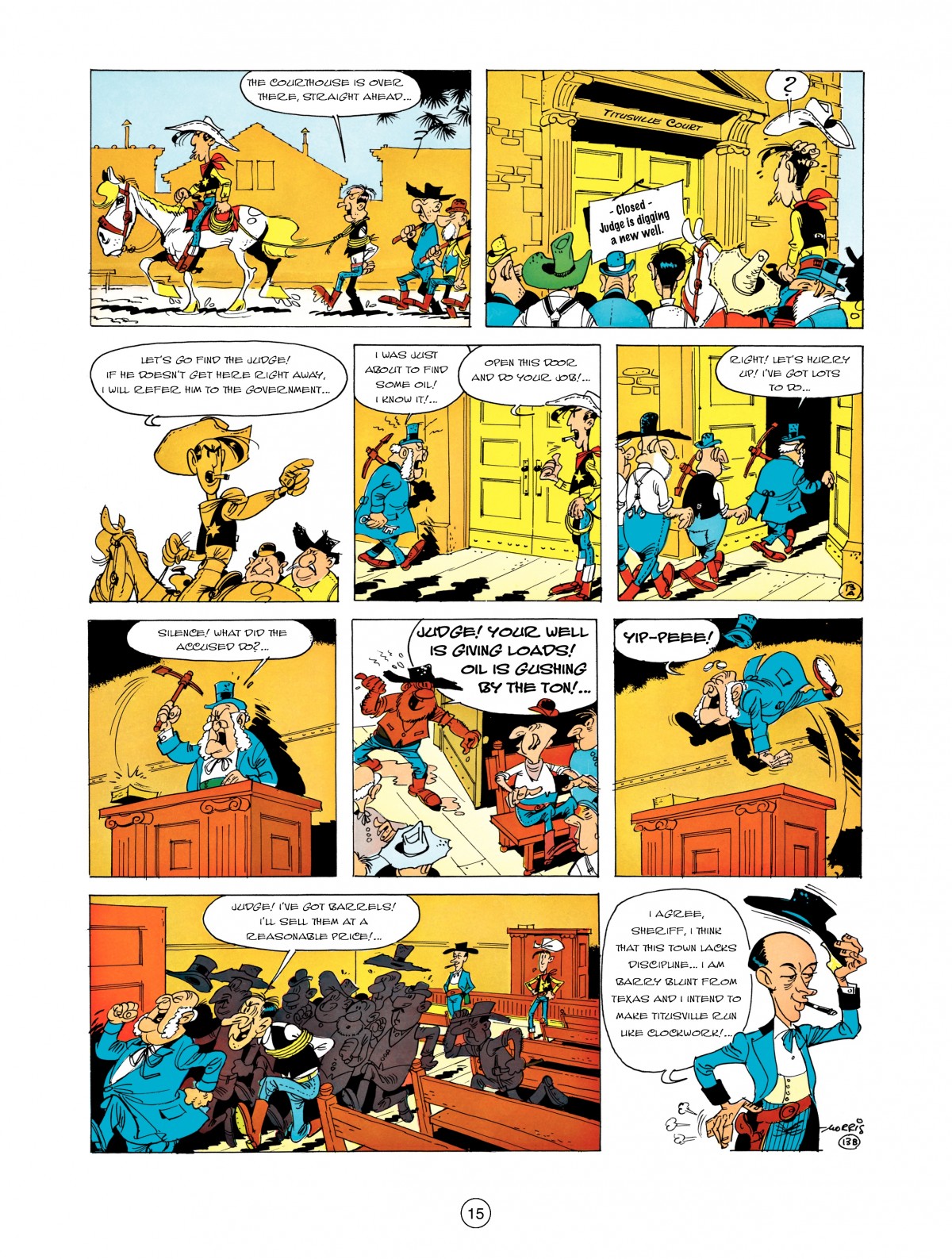 Read online A Lucky Luke Adventure comic -  Issue #5 - 17