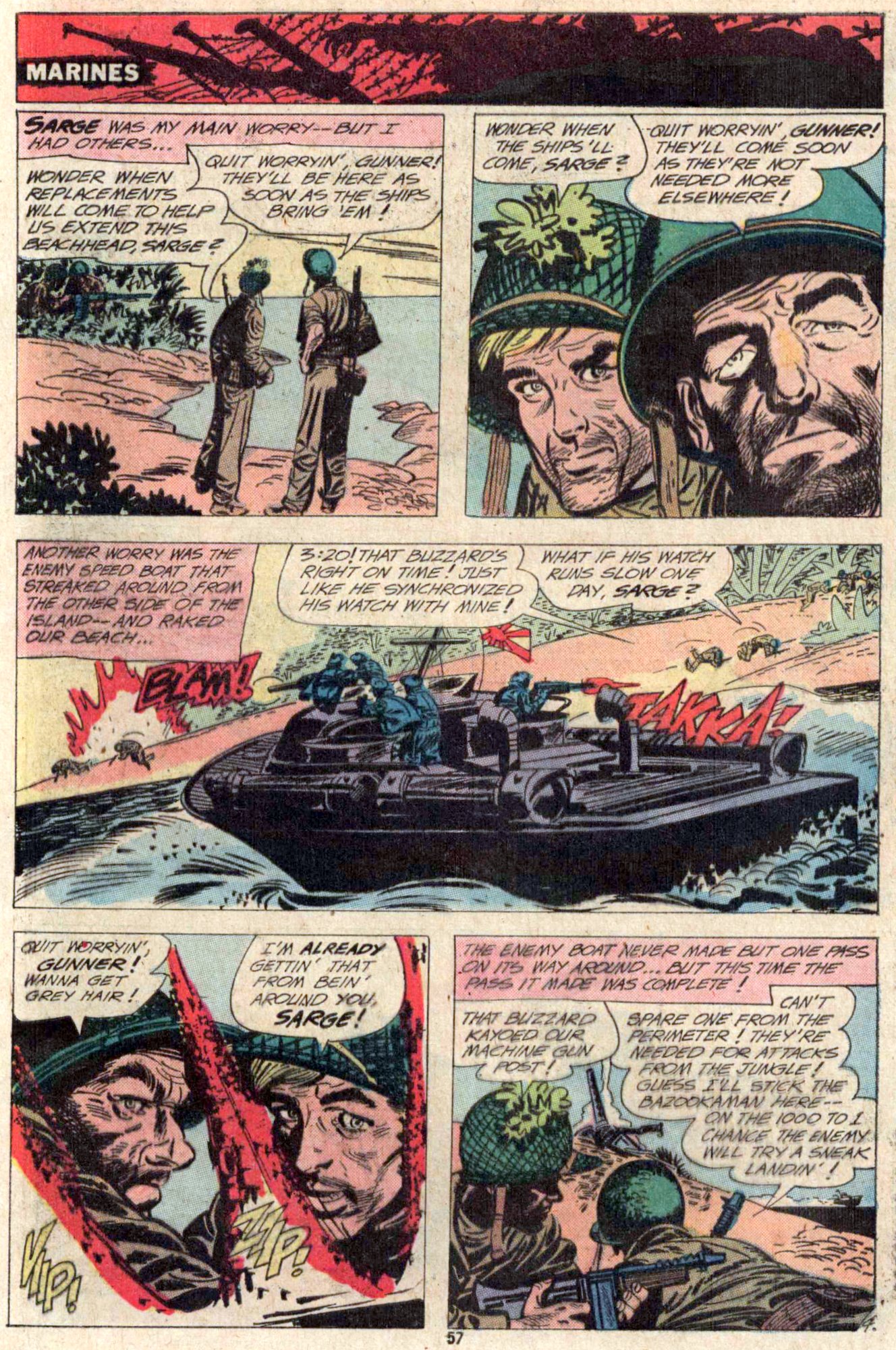 Read online Our Army at War (1952) comic -  Issue #242 - 58