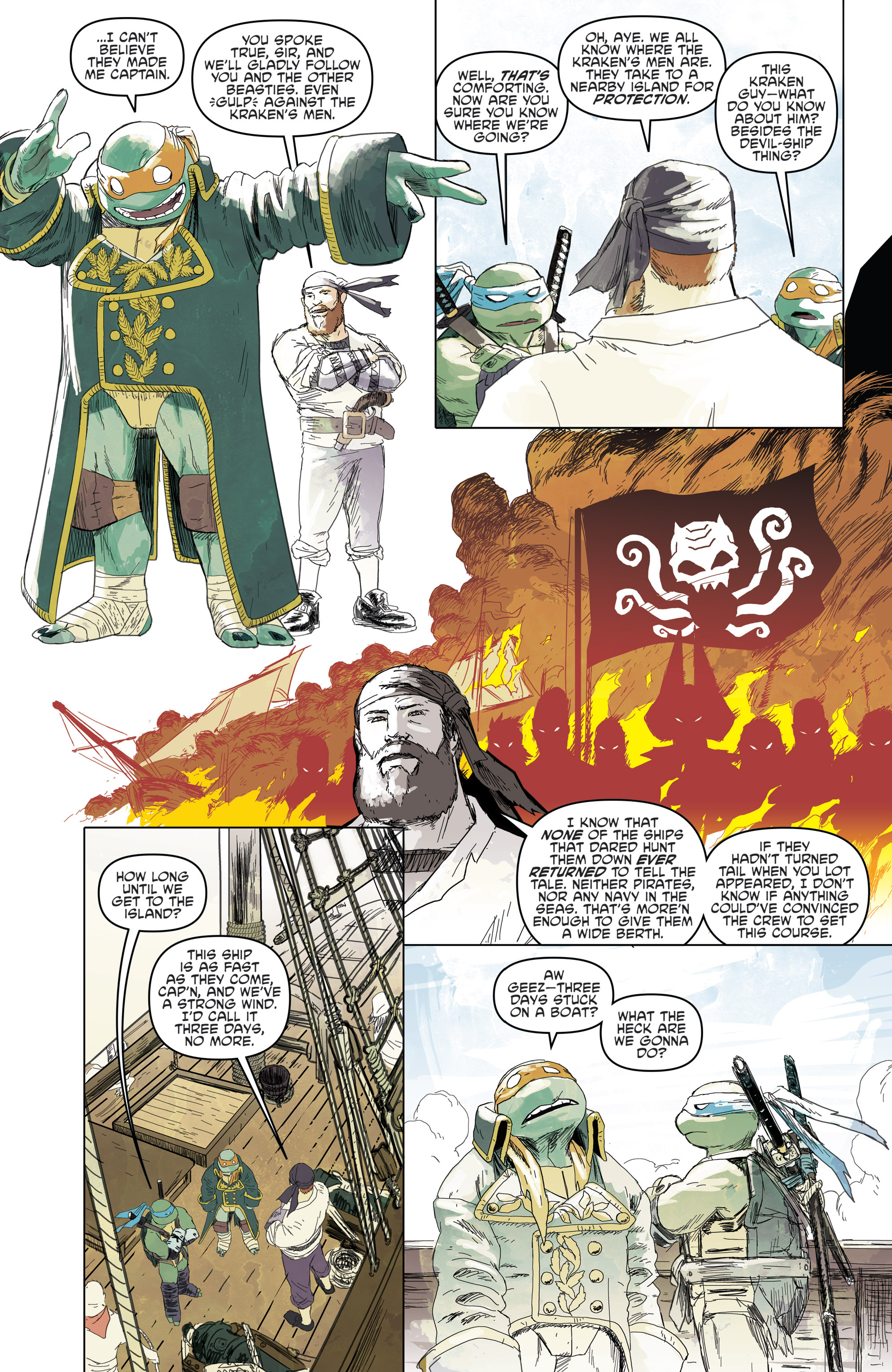 Read online Teenage Mutant Ninja Turtles: Turtles in Time comic -  Issue #3 - 9